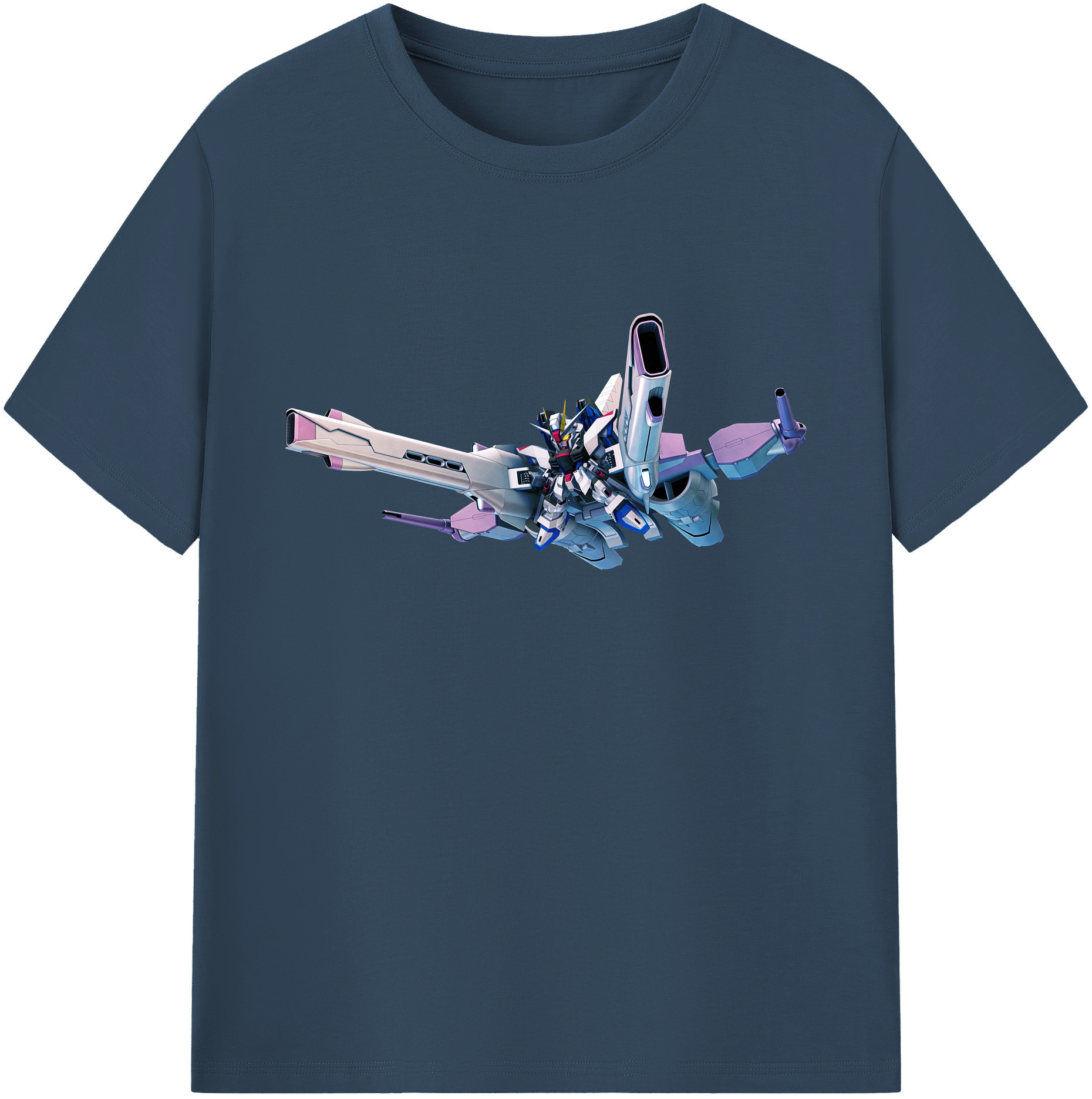 （画像用） 機動戦士ガンダム Mobile Suit Gundam 綿100％ メンズ半袖Tシャツ｜肌触りやわらか＆通気性