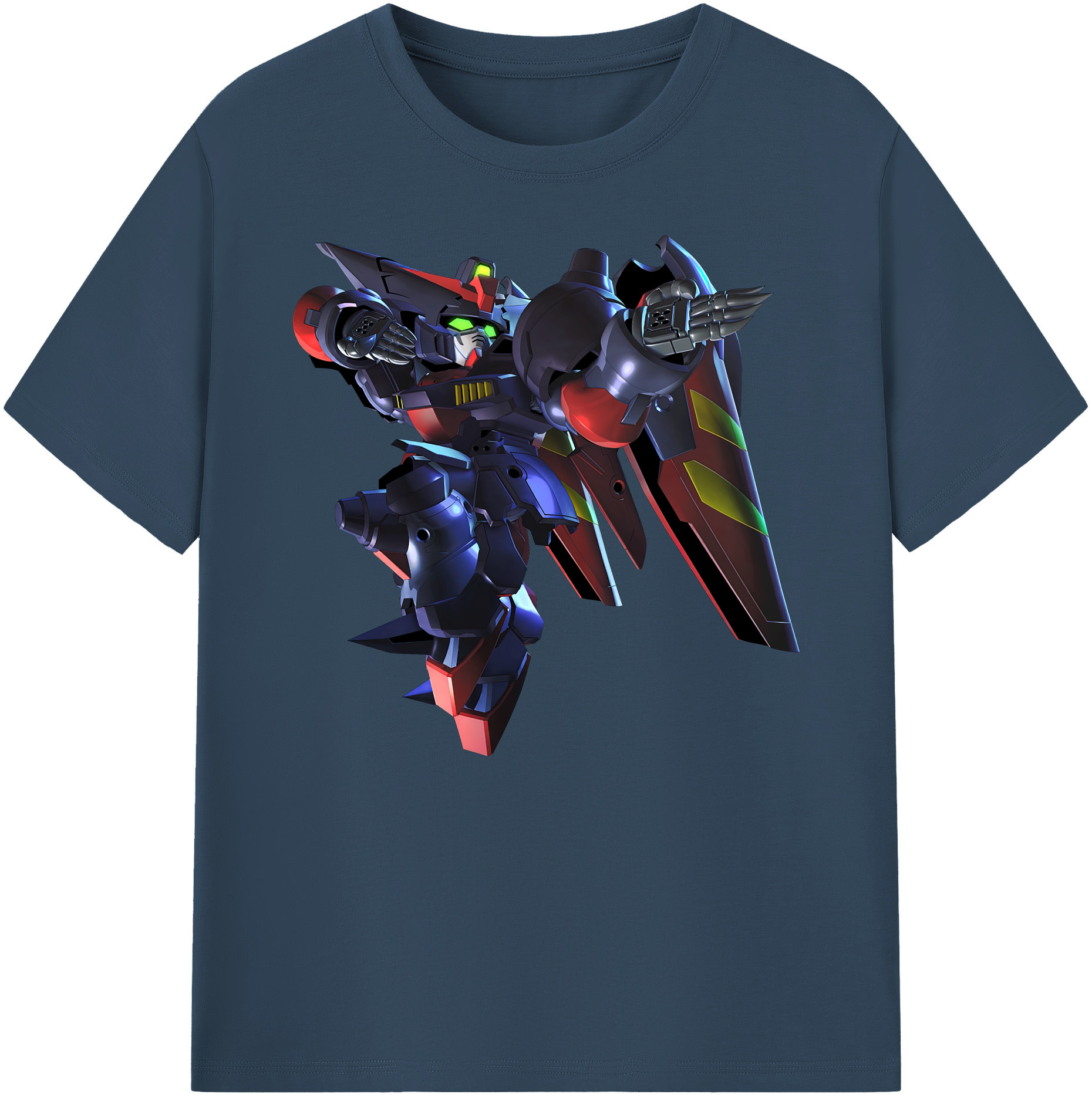 （画像用） 機動戦士ガンダム Mobile Suit Gundam 綿100％ メンズ半袖Tシャツ｜肌触りやわらか＆通気性