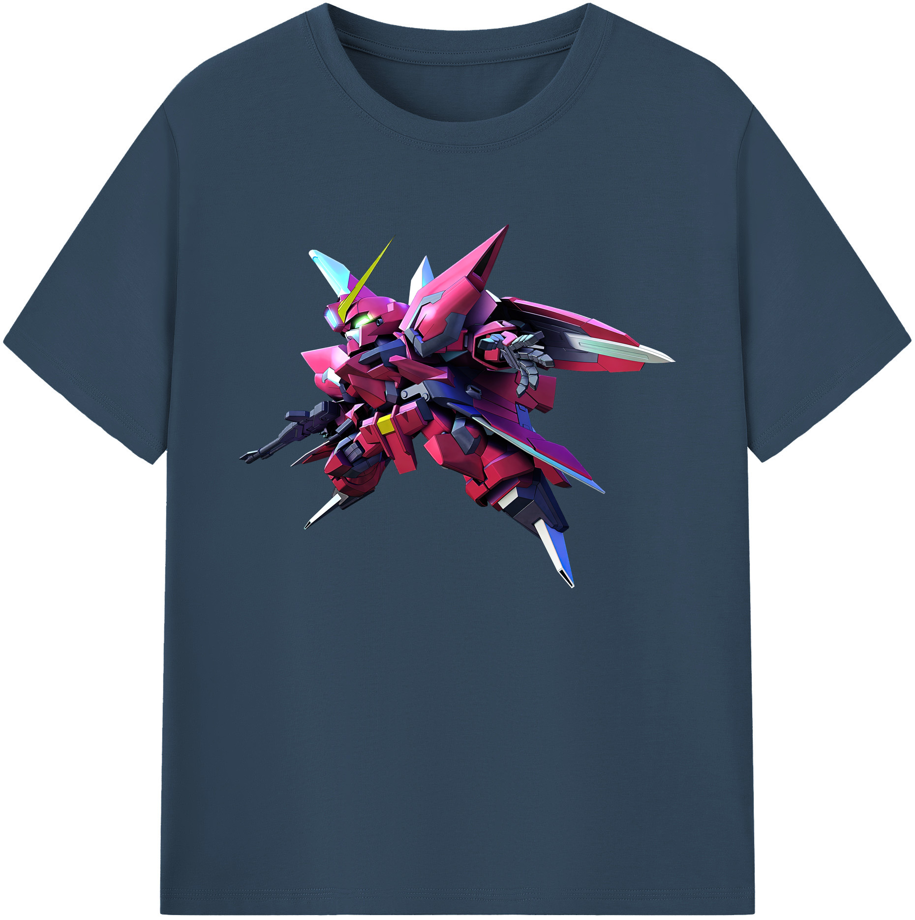 （画像用） 機動戦士ガンダム Mobile Suit Gundam 綿100％ メンズ半袖Tシャツ｜肌触りやわらか＆通気性