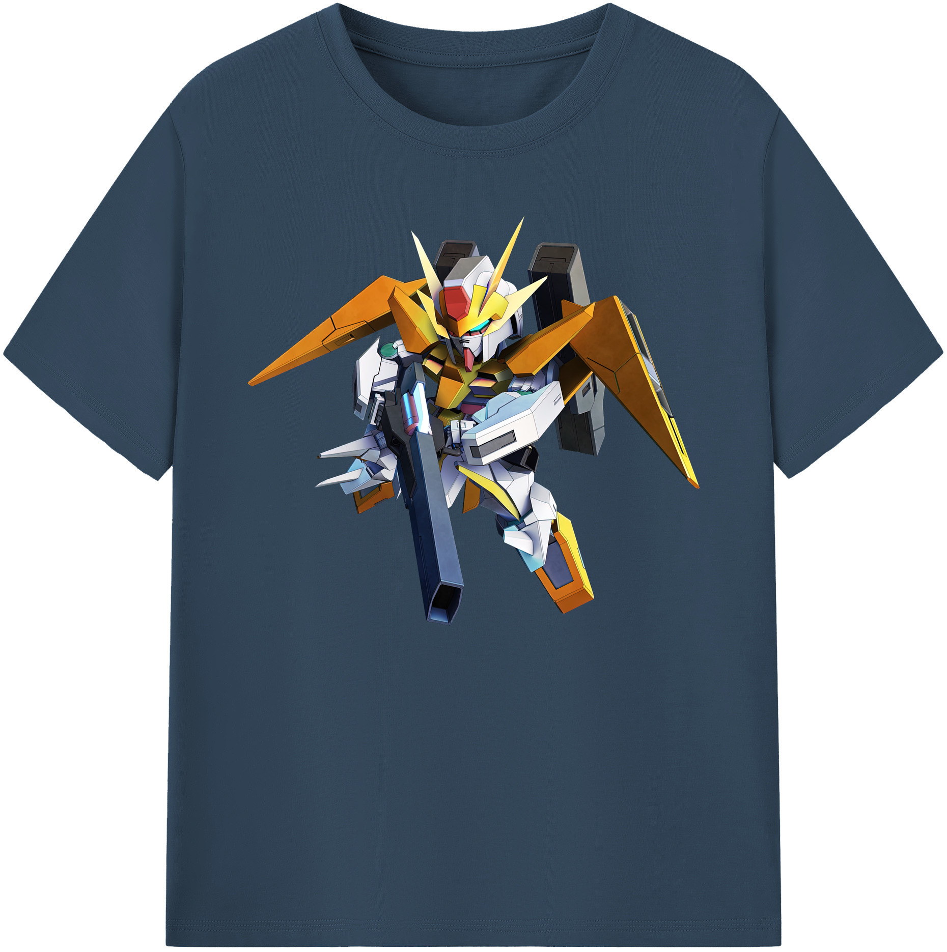 （画像用） 機動戦士ガンダム Mobile Suit Gundam 綿100％ メンズ半袖Tシャツ｜肌触りやわらか＆通気性