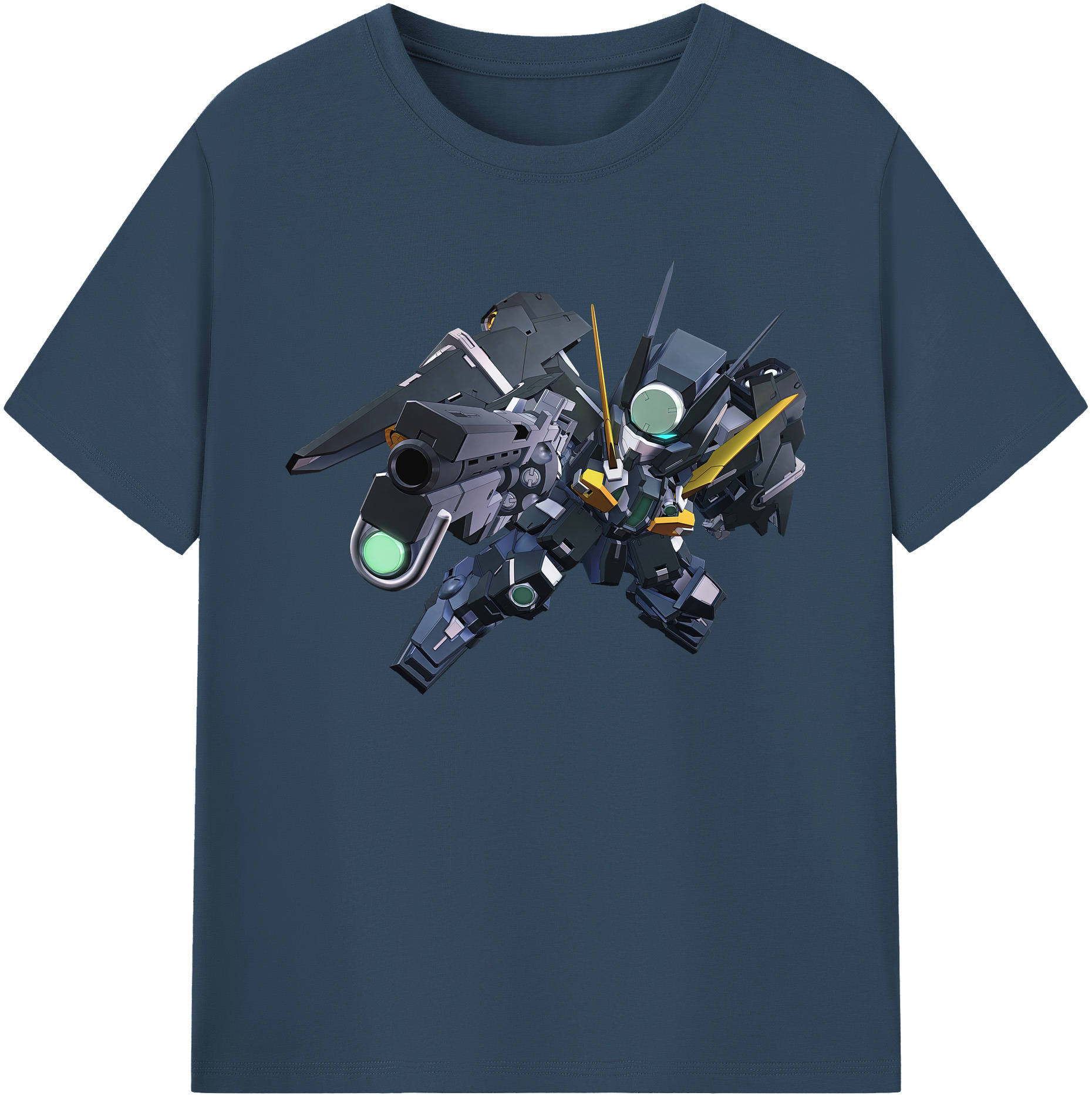 （画像用） 機動戦士ガンダム Mobile Suit Gundam 綿100％ メンズ半袖Tシャツ｜肌触りやわらか＆通気性