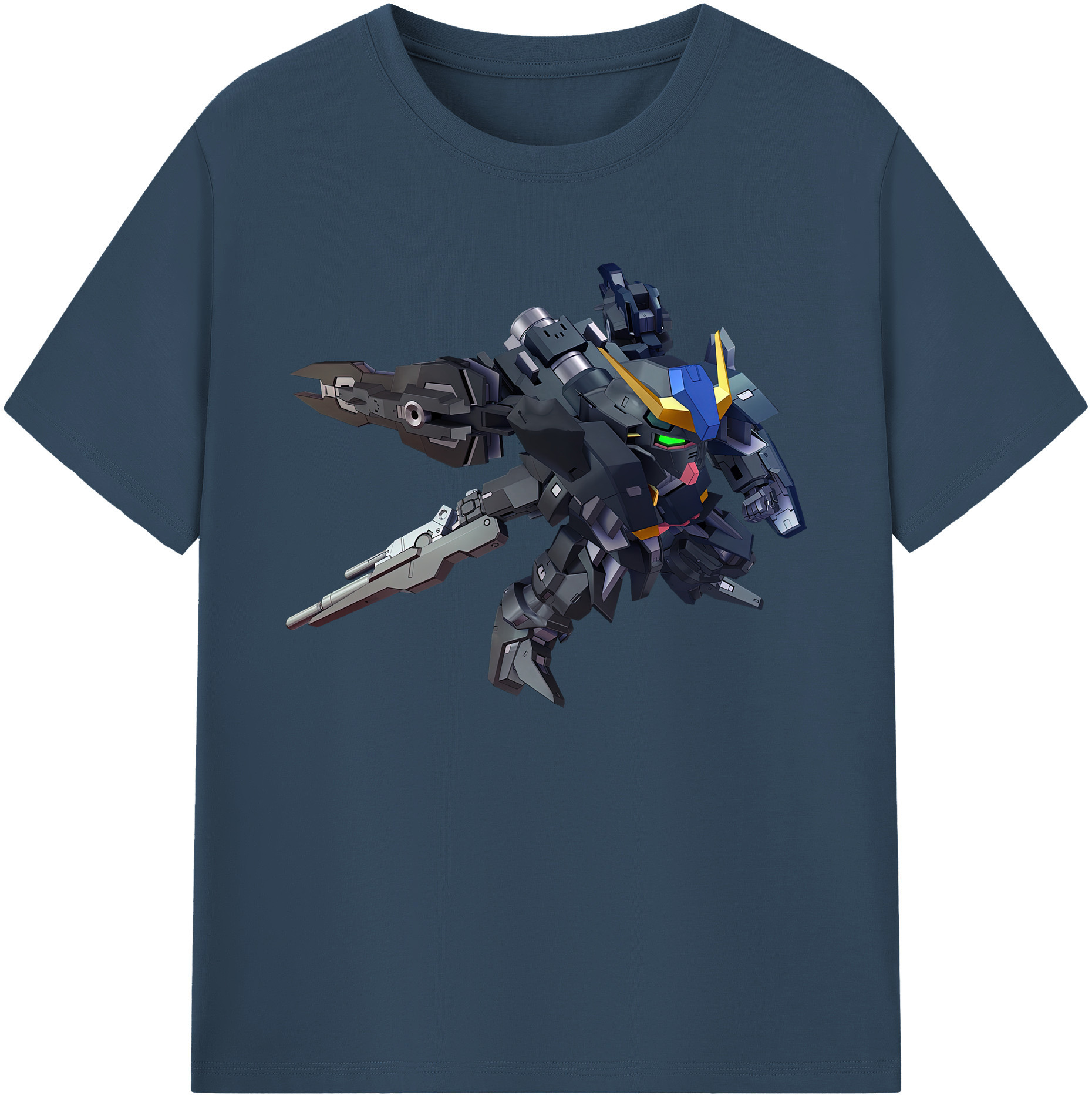 （画像用） 機動戦士ガンダム Mobile Suit Gundam 綿100％ メンズ半袖Tシャツ｜肌触りやわらか＆通気性