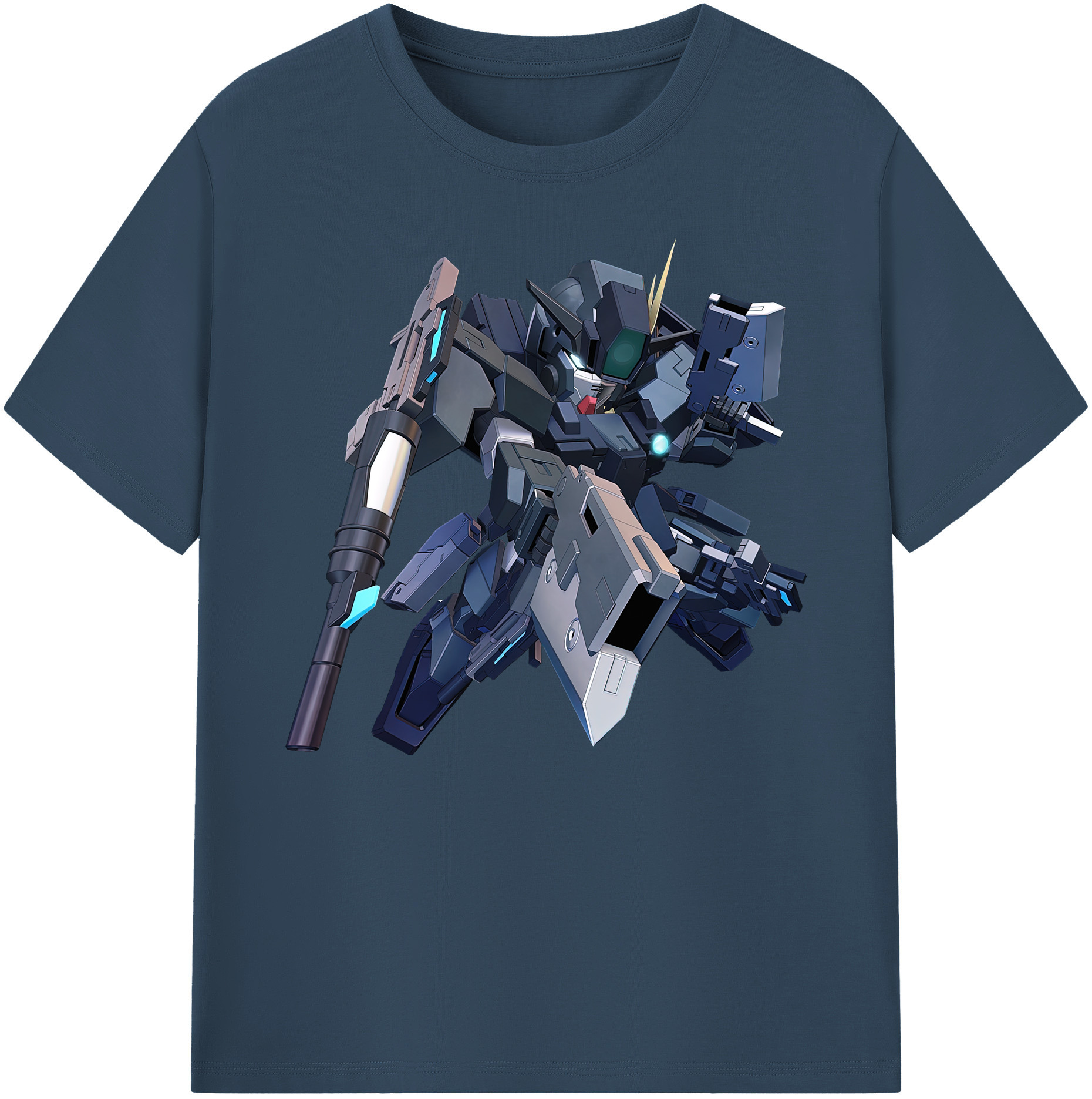 （画像用） 機動戦士ガンダム Mobile Suit Gundam 綿100％ メンズ半袖Tシャツ｜肌触りやわらか＆通気性