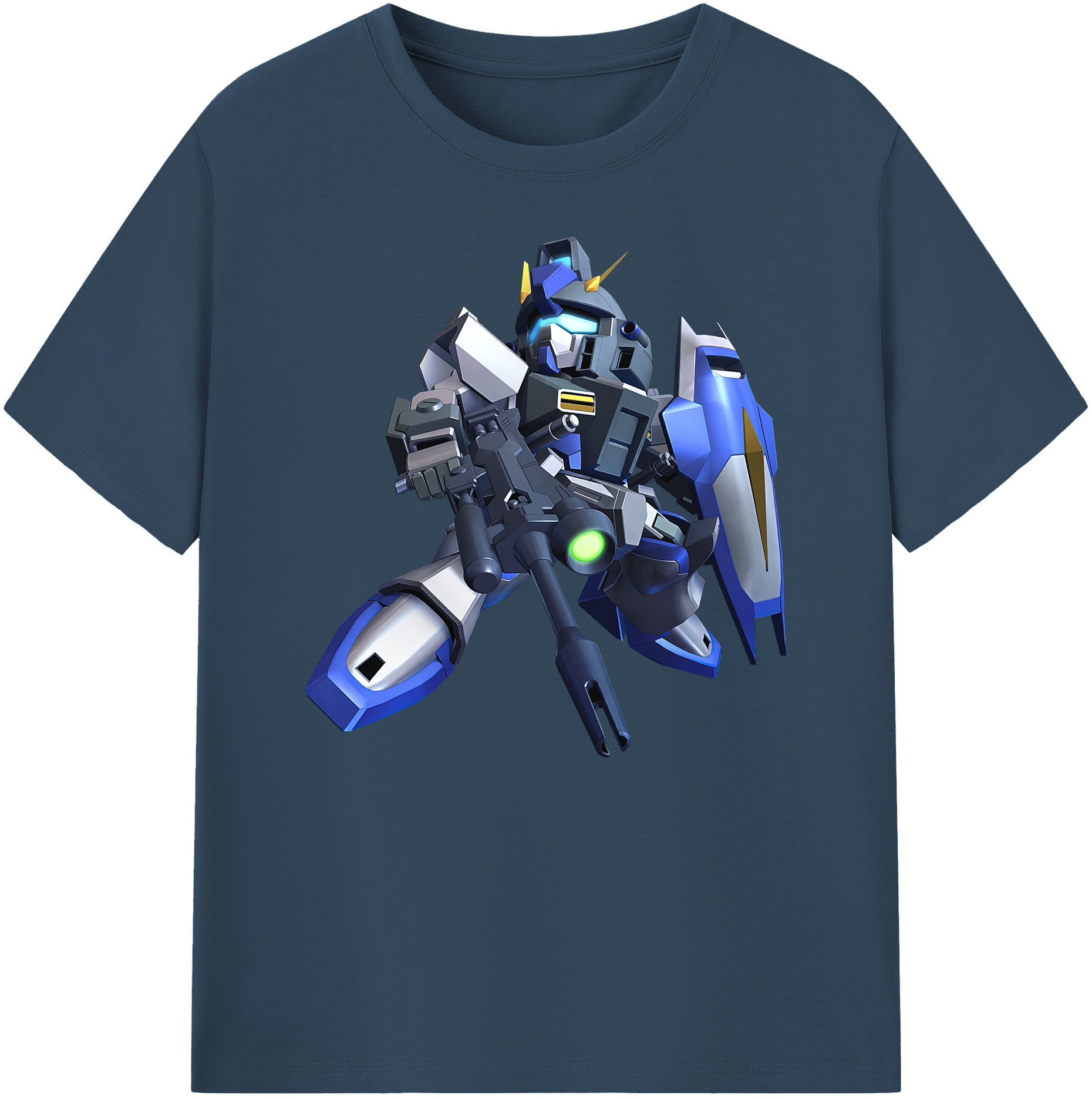 （画像用） 機動戦士ガンダム Mobile Suit Gundam 綿100％ メンズ半袖Tシャツ｜肌触りやわらか＆通気性