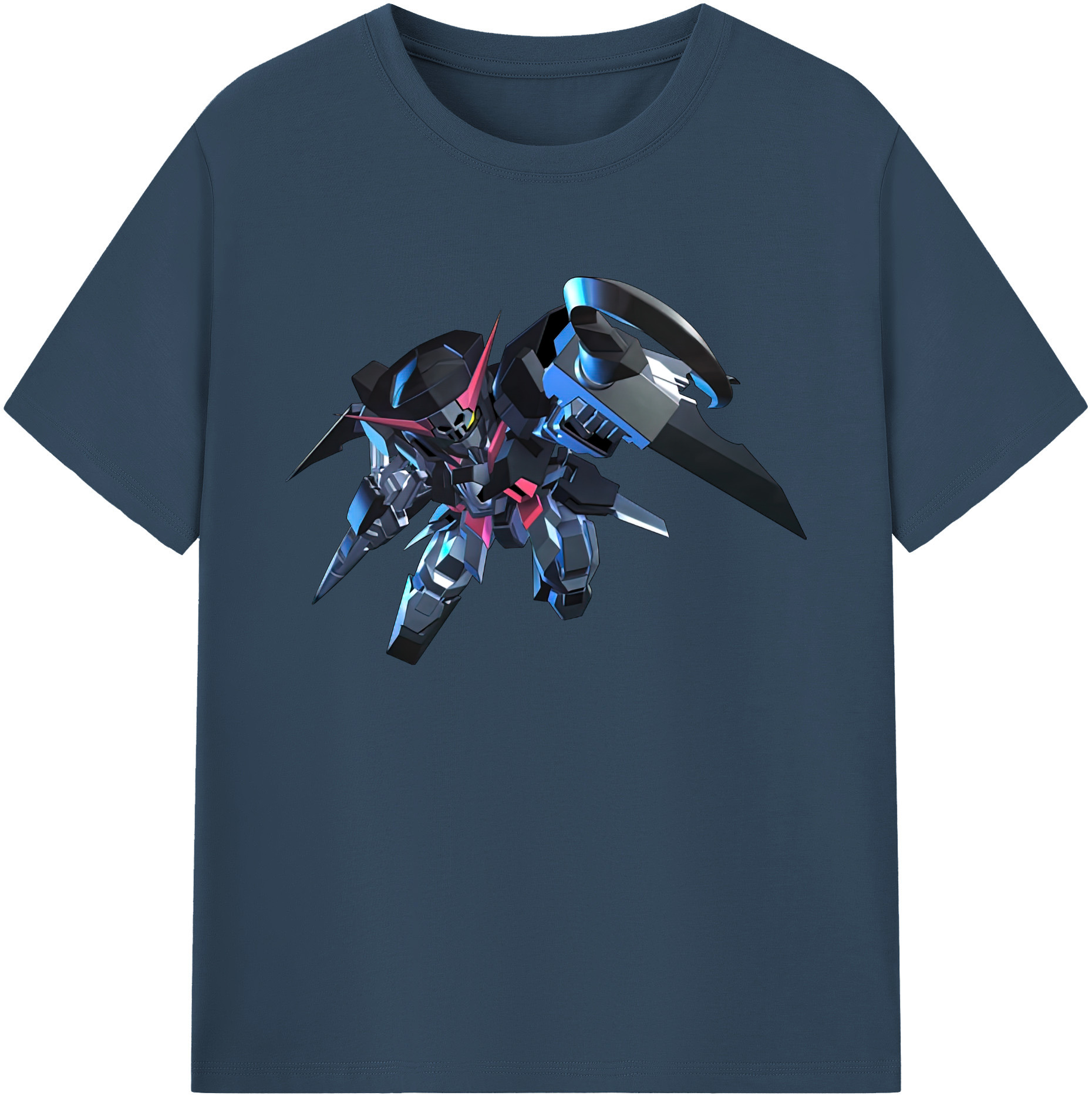 （画像用） 機動戦士ガンダム Mobile Suit Gundam 綿100％ メンズ半袖Tシャツ｜肌触りやわらか＆通気性