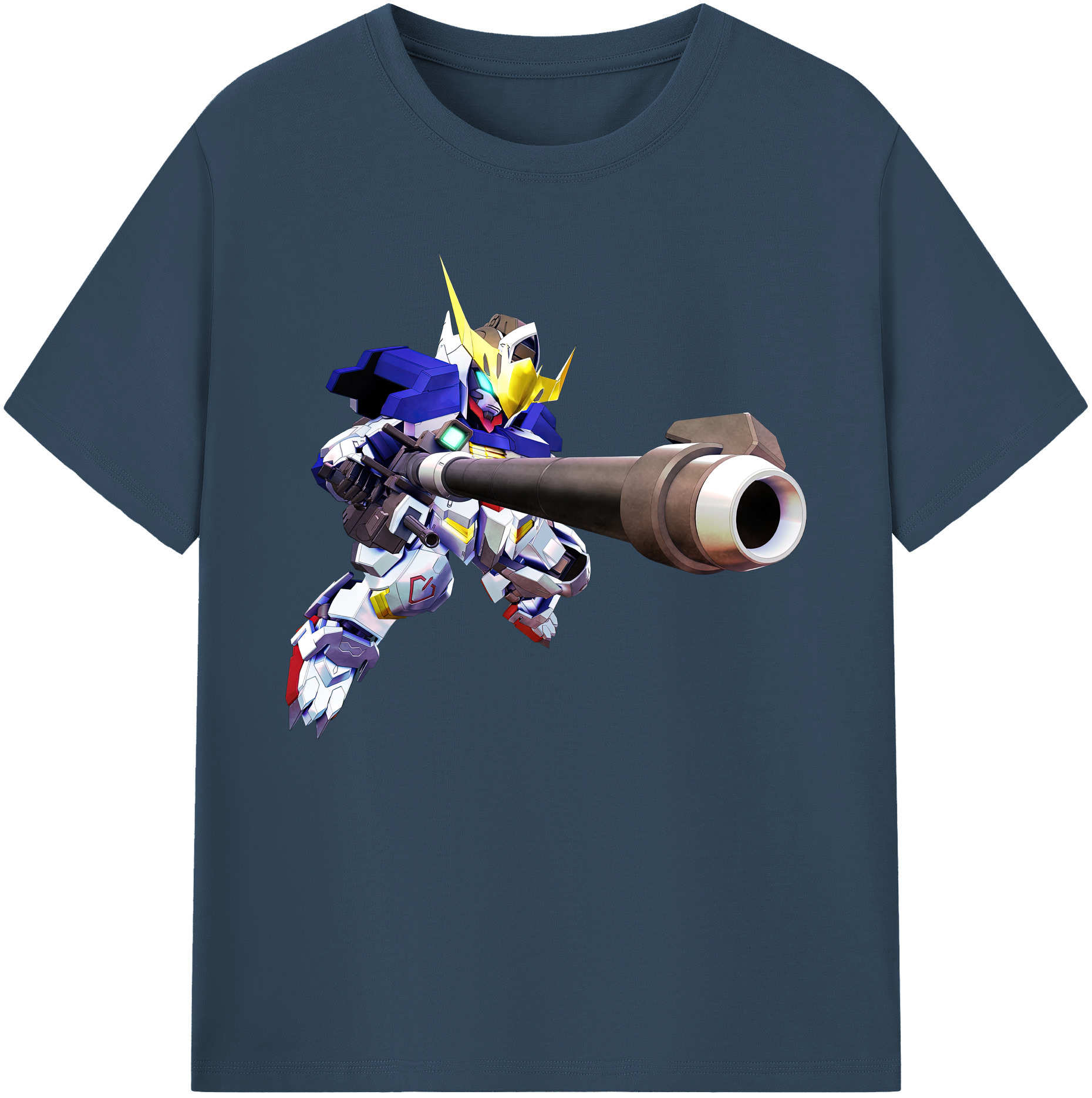 （画像用） 機動戦士ガンダム Mobile Suit Gundam 綿100％ メンズ半袖Tシャツ｜肌触りやわらか＆通気性