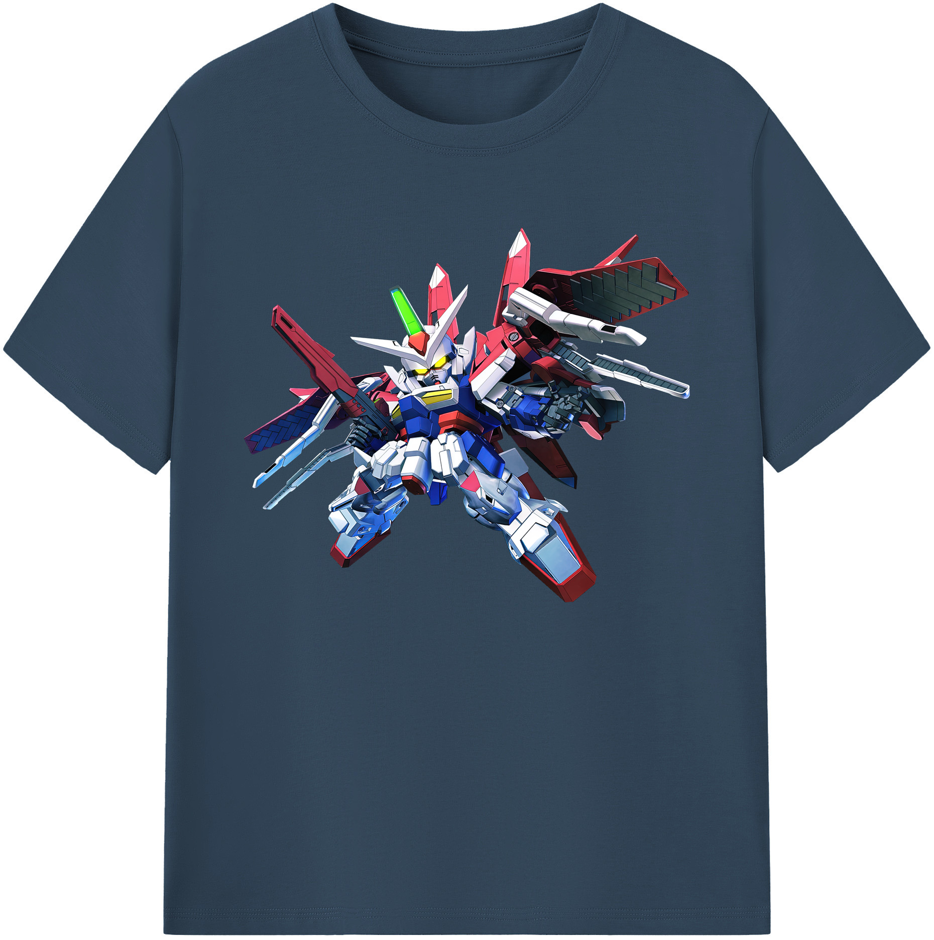 （画像用） 機動戦士ガンダム Mobile Suit Gundam 綿100％ メンズ半袖Tシャツ｜肌触りやわらか＆通気性