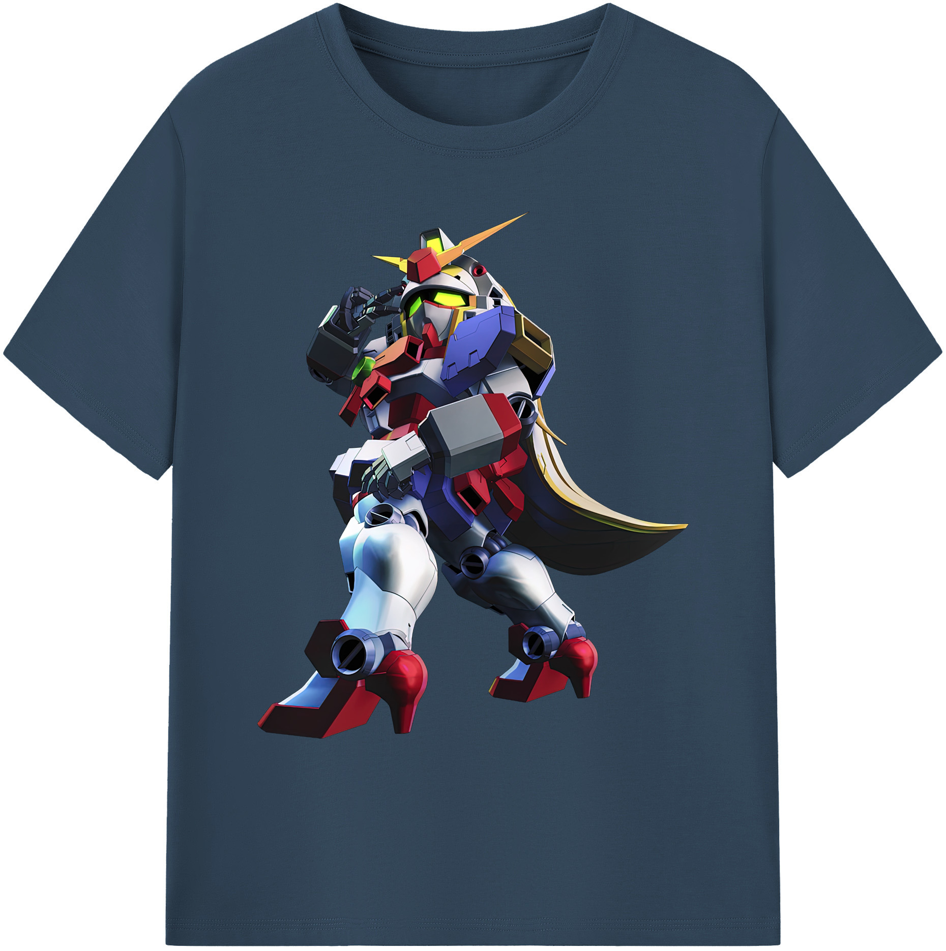 （画像用） 機動戦士ガンダム Mobile Suit Gundam 綿100％ メンズ半袖Tシャツ｜肌触りやわらか＆通気性