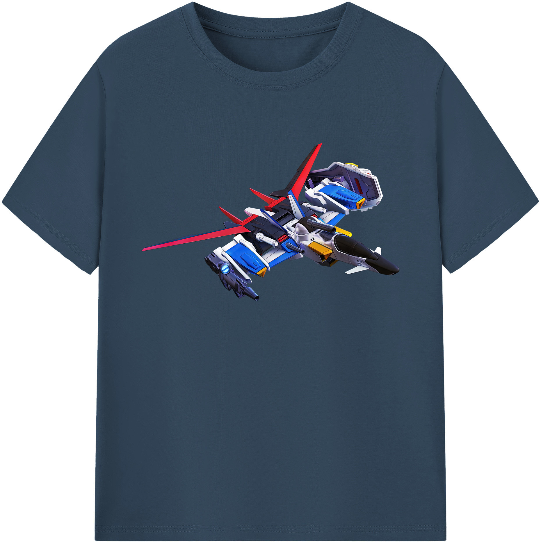 （画像用） 機動戦士ガンダム Mobile Suit Gundam 綿100％ メンズ半袖Tシャツ｜肌触りやわらか＆通気性