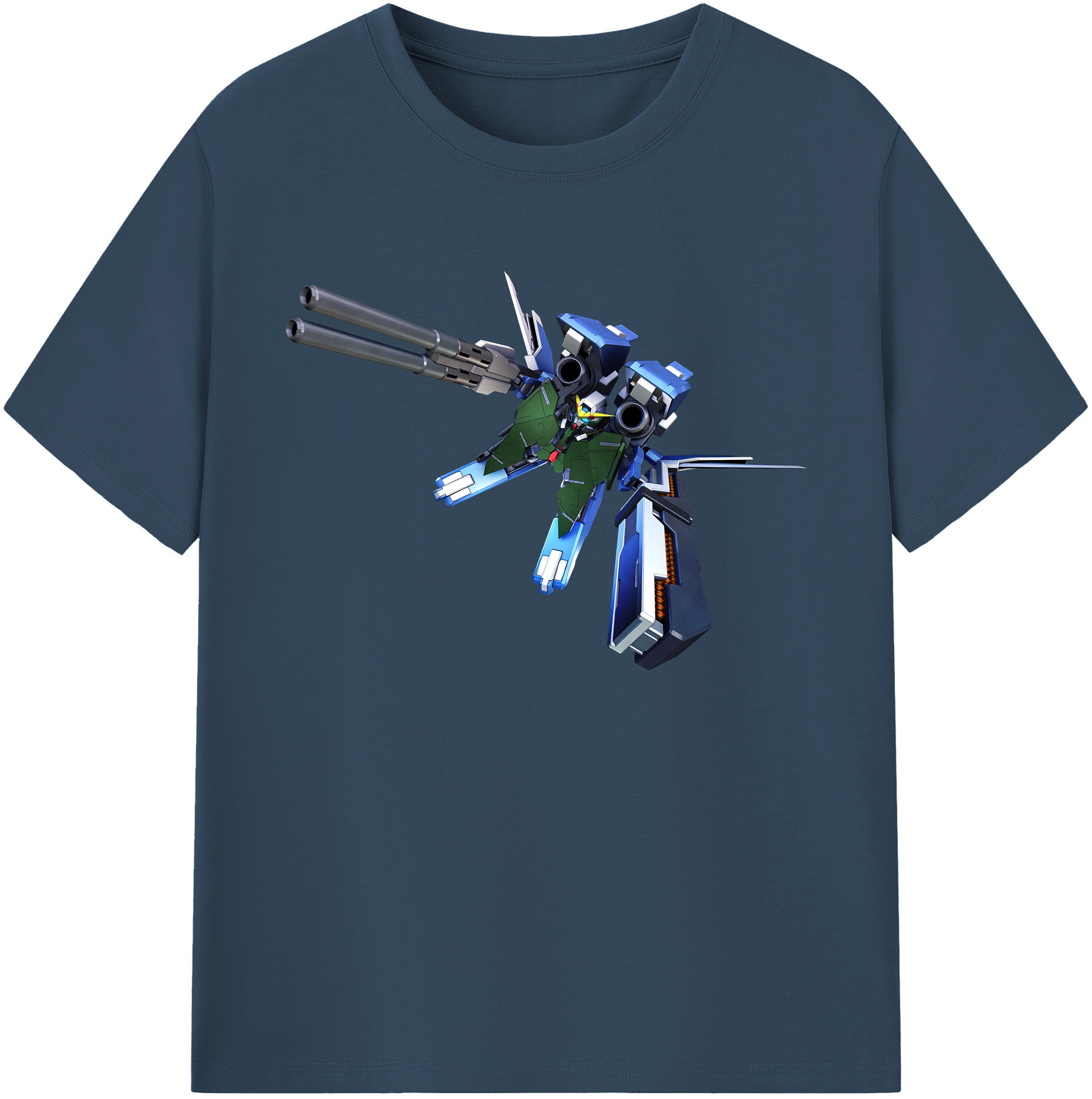 （画像用） 機動戦士ガンダム Mobile Suit Gundam 綿100％ メンズ半袖Tシャツ｜肌触りやわらか＆通気性