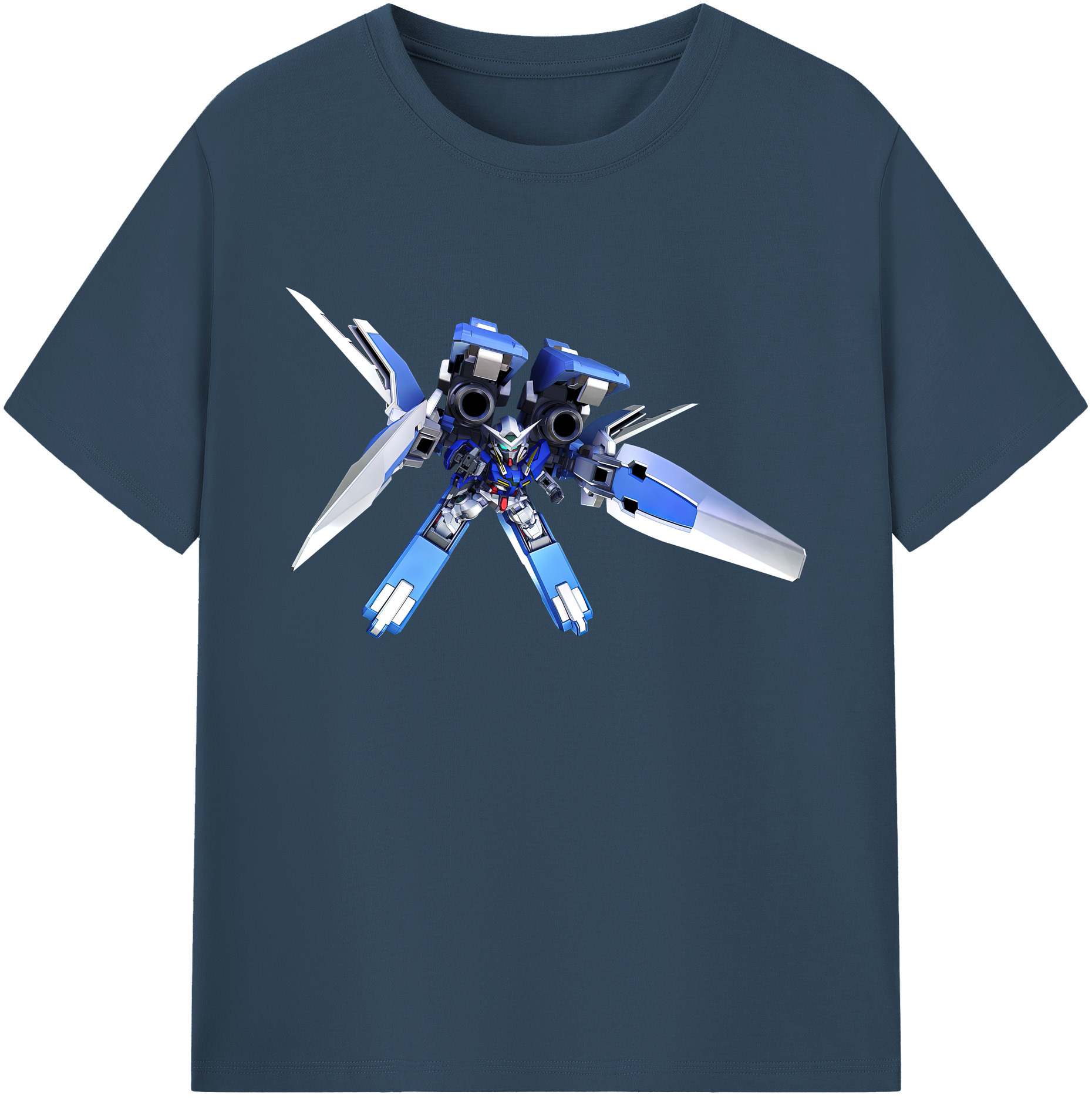 （画像用） 機動戦士ガンダム Mobile Suit Gundam 綿100％ メンズ半袖Tシャツ｜肌触りやわらか＆通気性