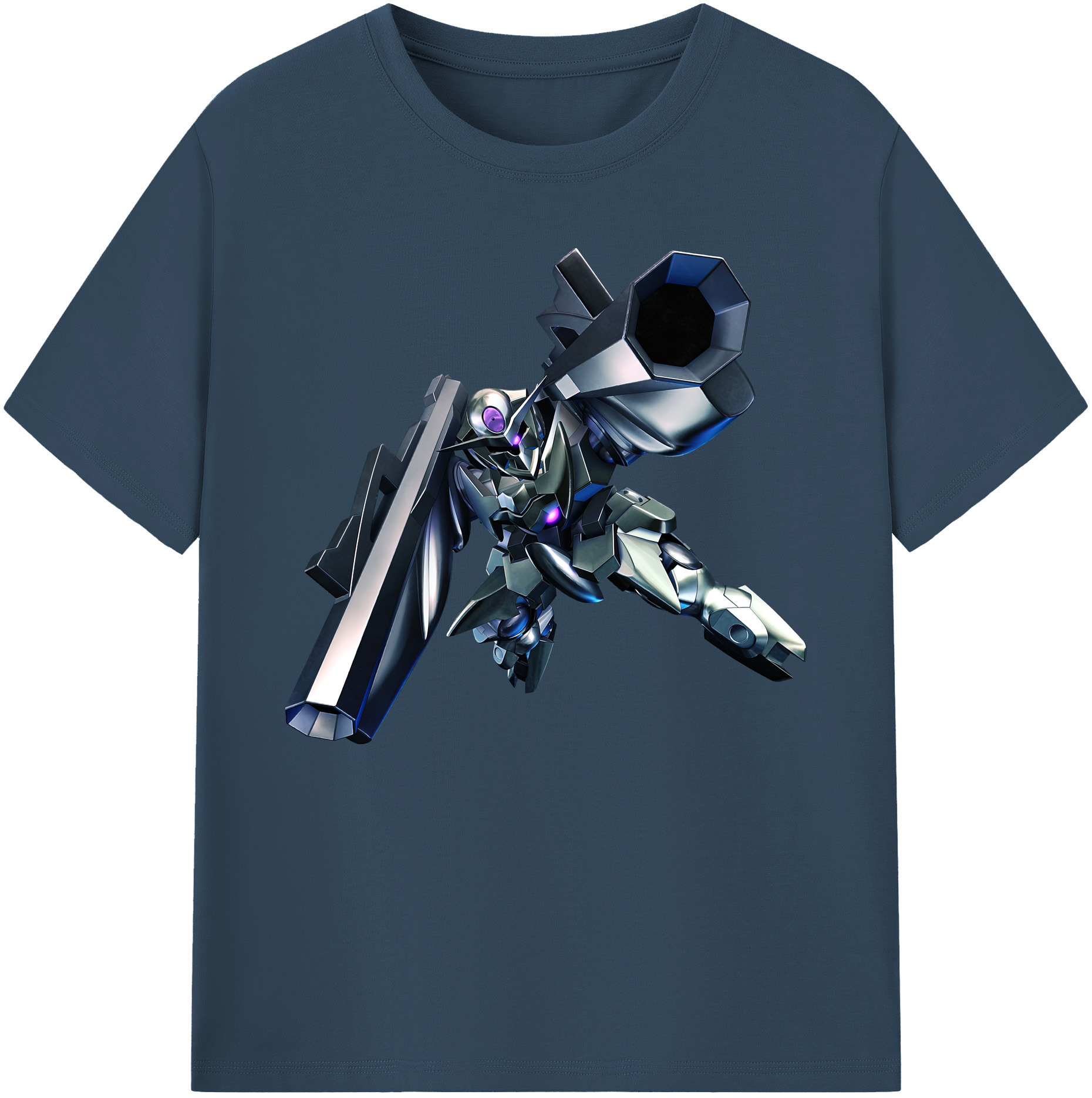 （画像用） 機動戦士ガンダム Mobile Suit Gundam 綿100％ メンズ半袖Tシャツ｜肌触りやわらか＆通気性