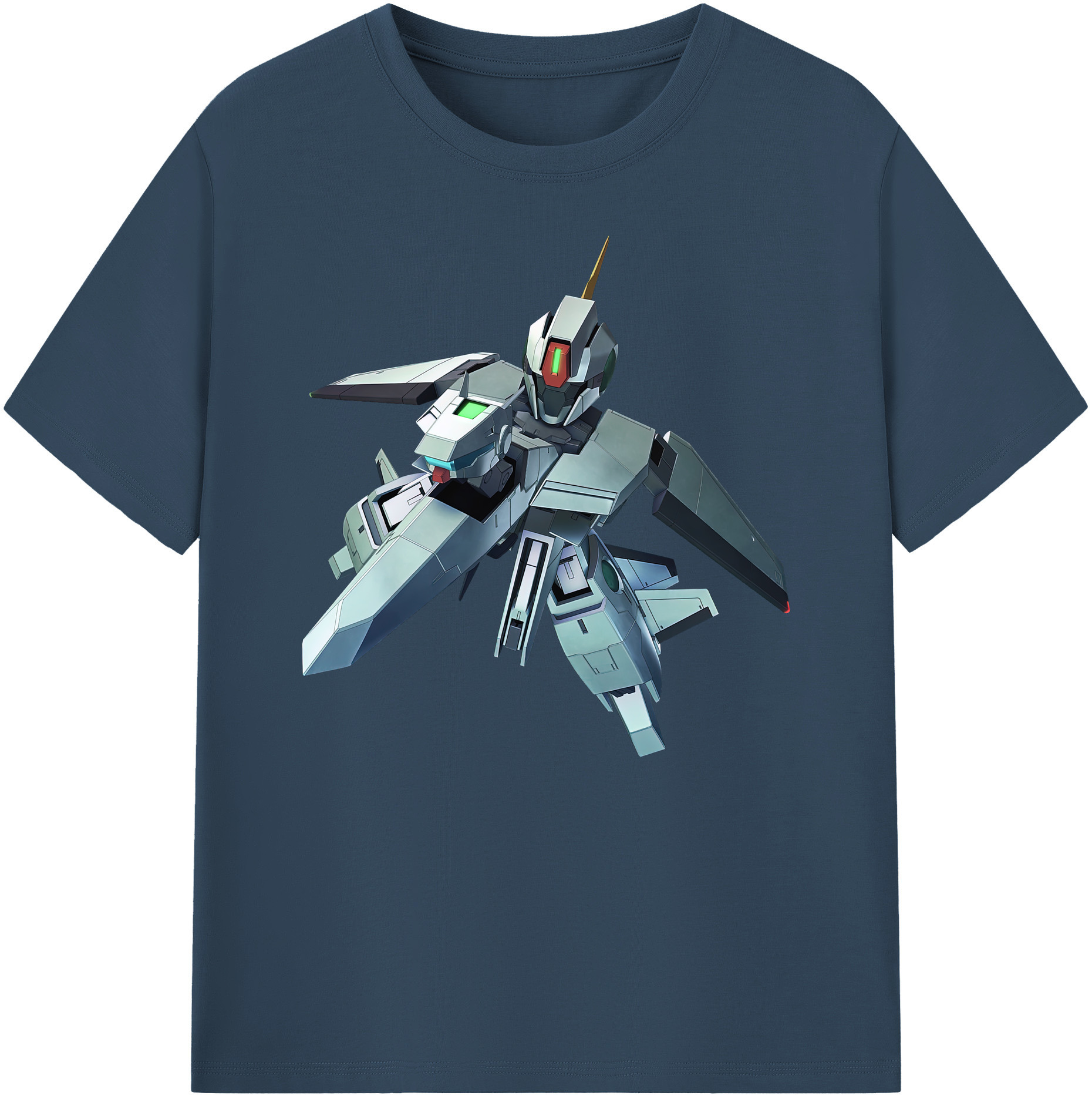 （画像用） 機動戦士ガンダム Mobile Suit Gundam 綿100％ メンズ半袖Tシャツ｜肌触りやわらか＆通気性
