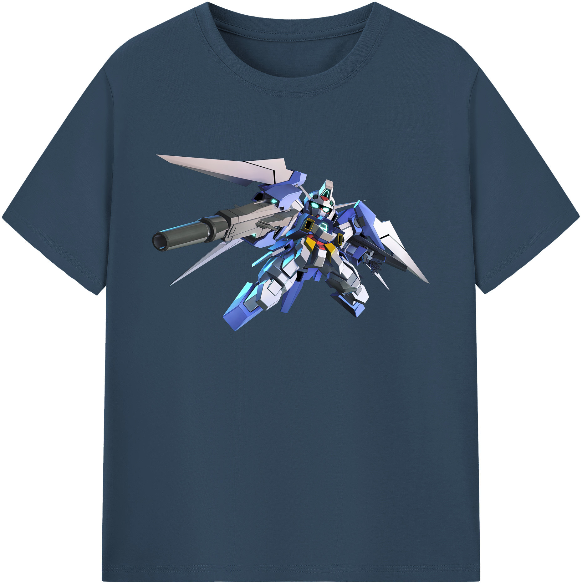 （画像用） 機動戦士ガンダム Mobile Suit Gundam 綿100％ メンズ半袖Tシャツ｜肌触りやわらか＆通気性