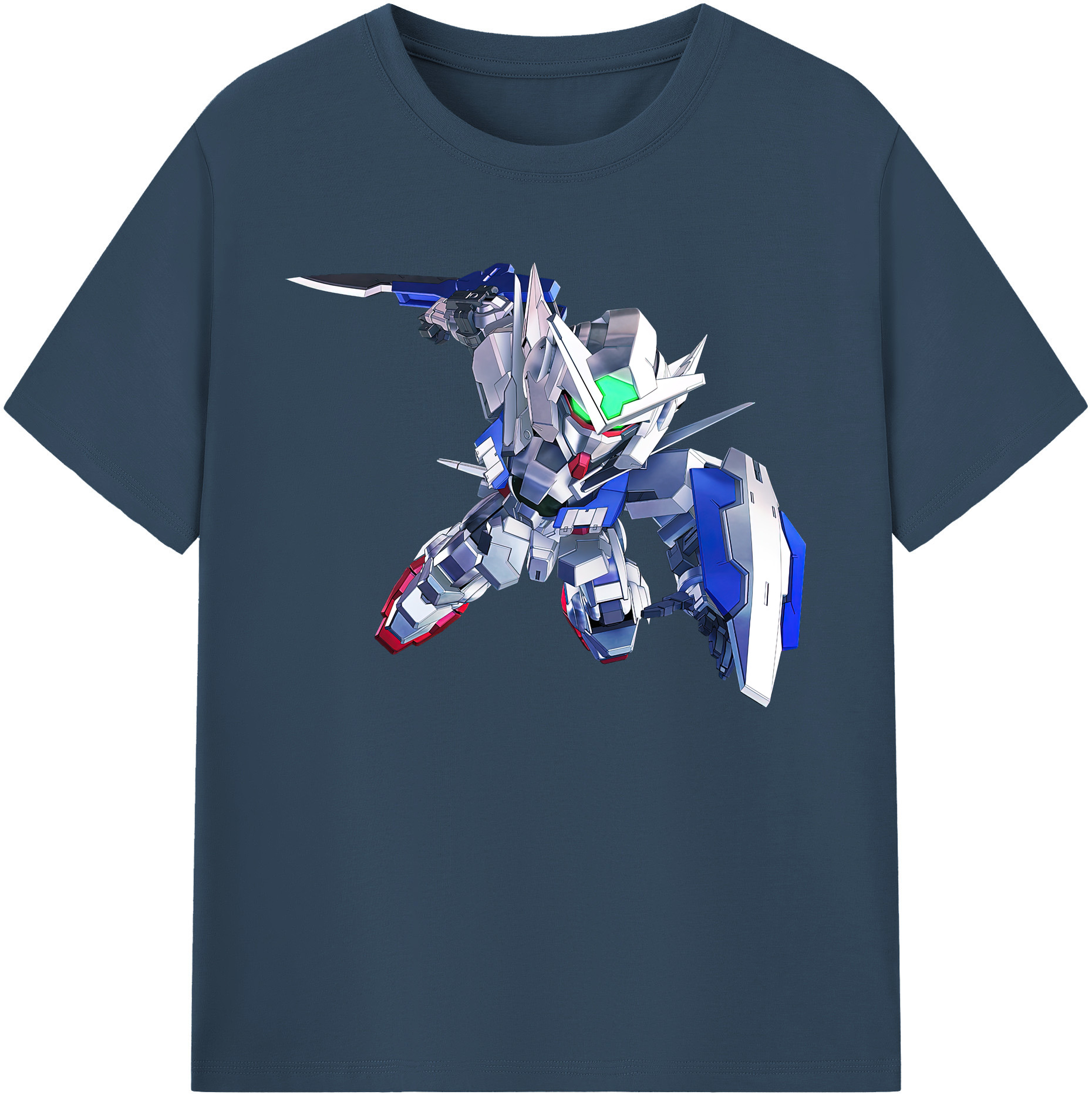 （画像用） 機動戦士ガンダム Mobile Suit Gundam 綿100％ メンズ半袖Tシャツ｜肌触りやわらか＆通気性