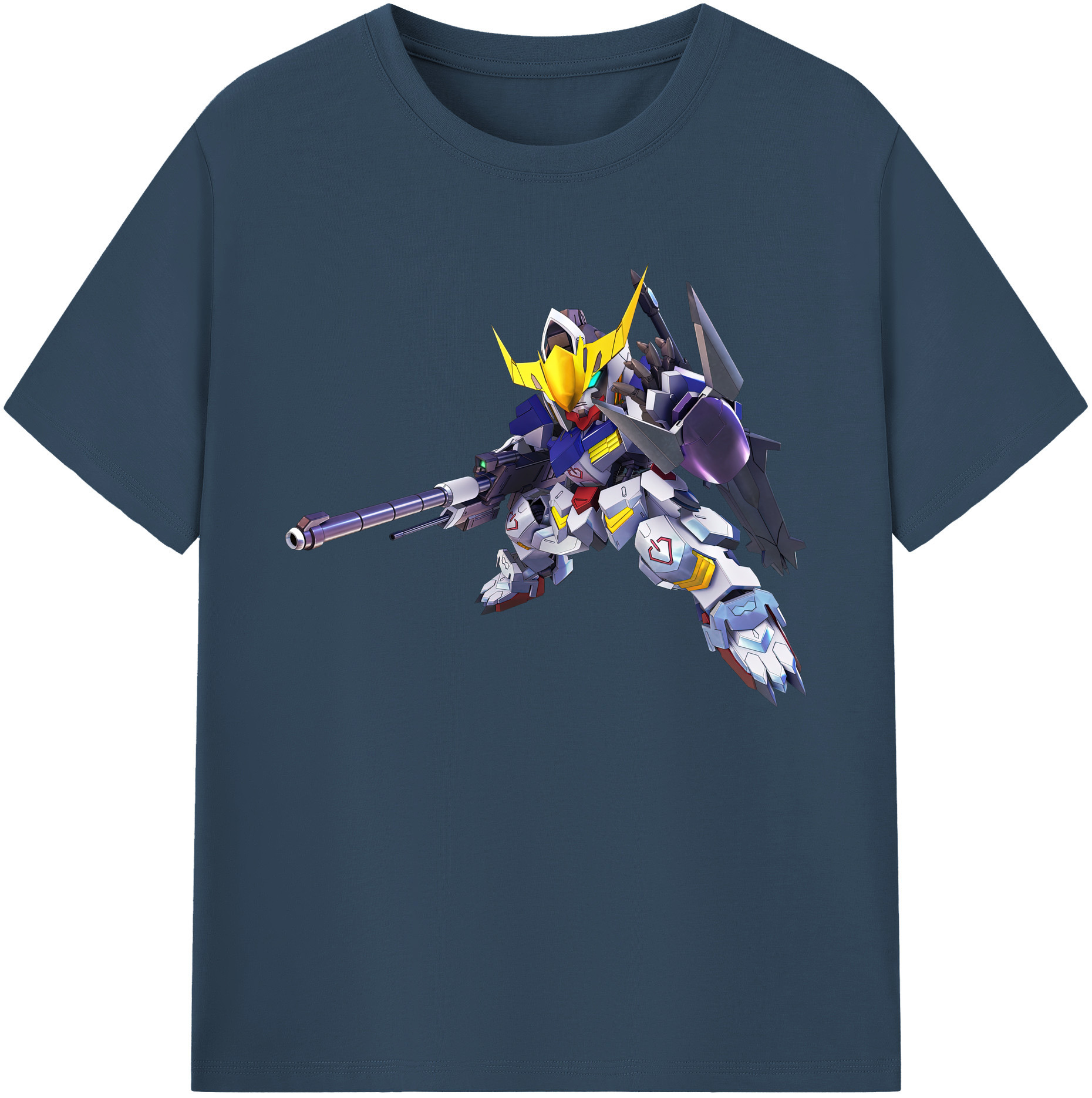 （画像用） 機動戦士ガンダム Mobile Suit Gundam 綿100％ メンズ半袖Tシャツ｜肌触りやわらか＆通気性