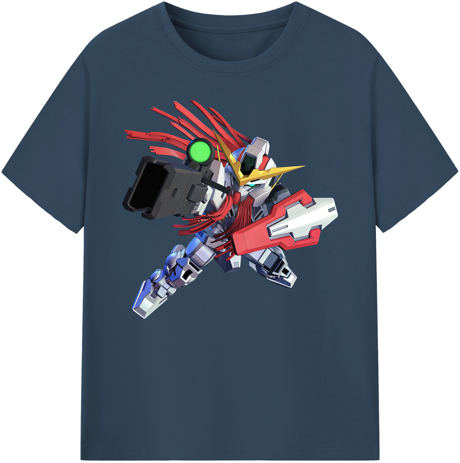 （画像用） 機動戦士ガンダム Mobile Suit Gundam 綿100％ メンズ半袖Tシャツ｜肌触りやわらか＆通気性