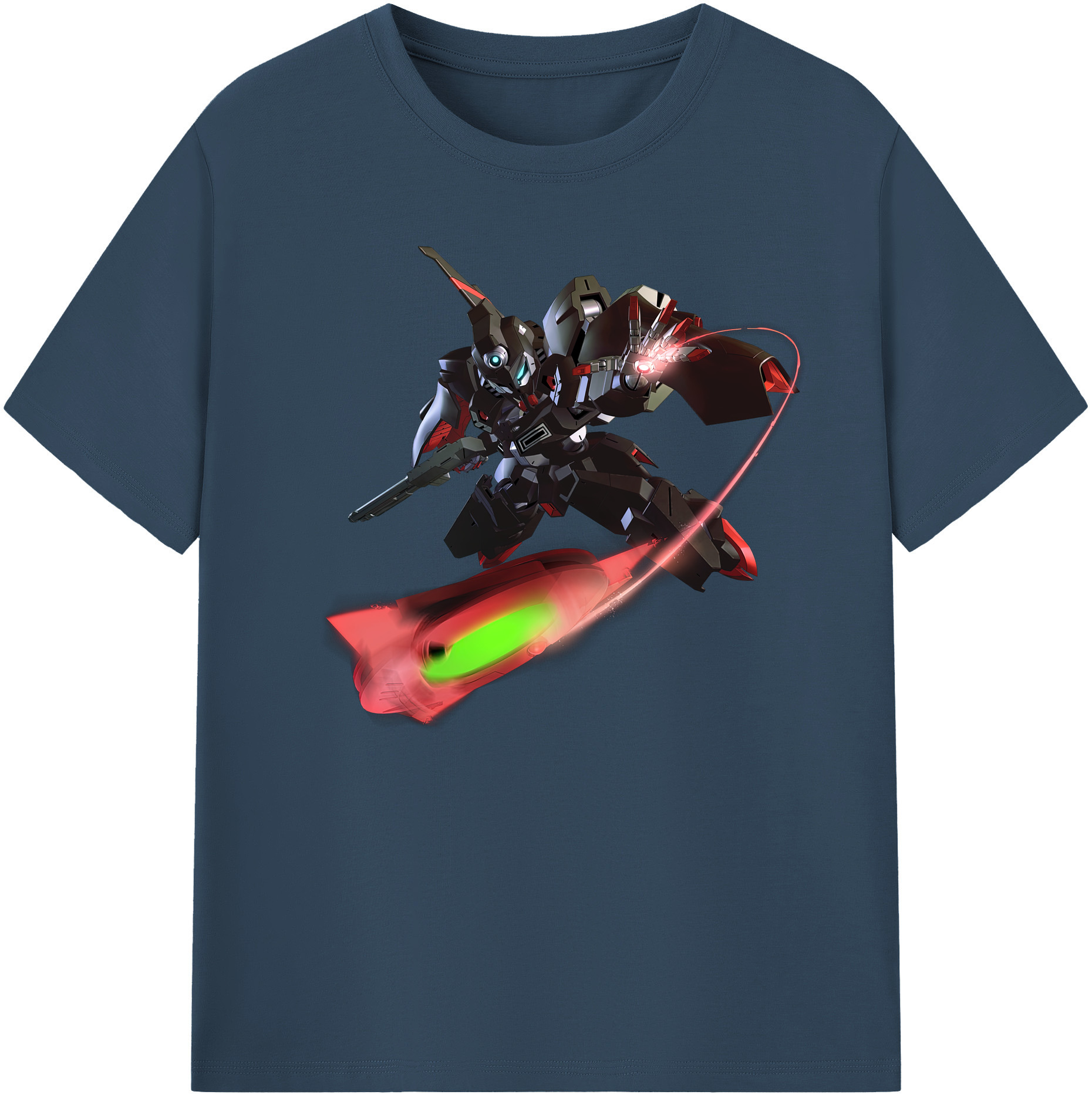 （画像用） 機動戦士ガンダム Mobile Suit Gundam 綿100％ メンズ半袖Tシャツ｜肌触りやわらか＆通気性
