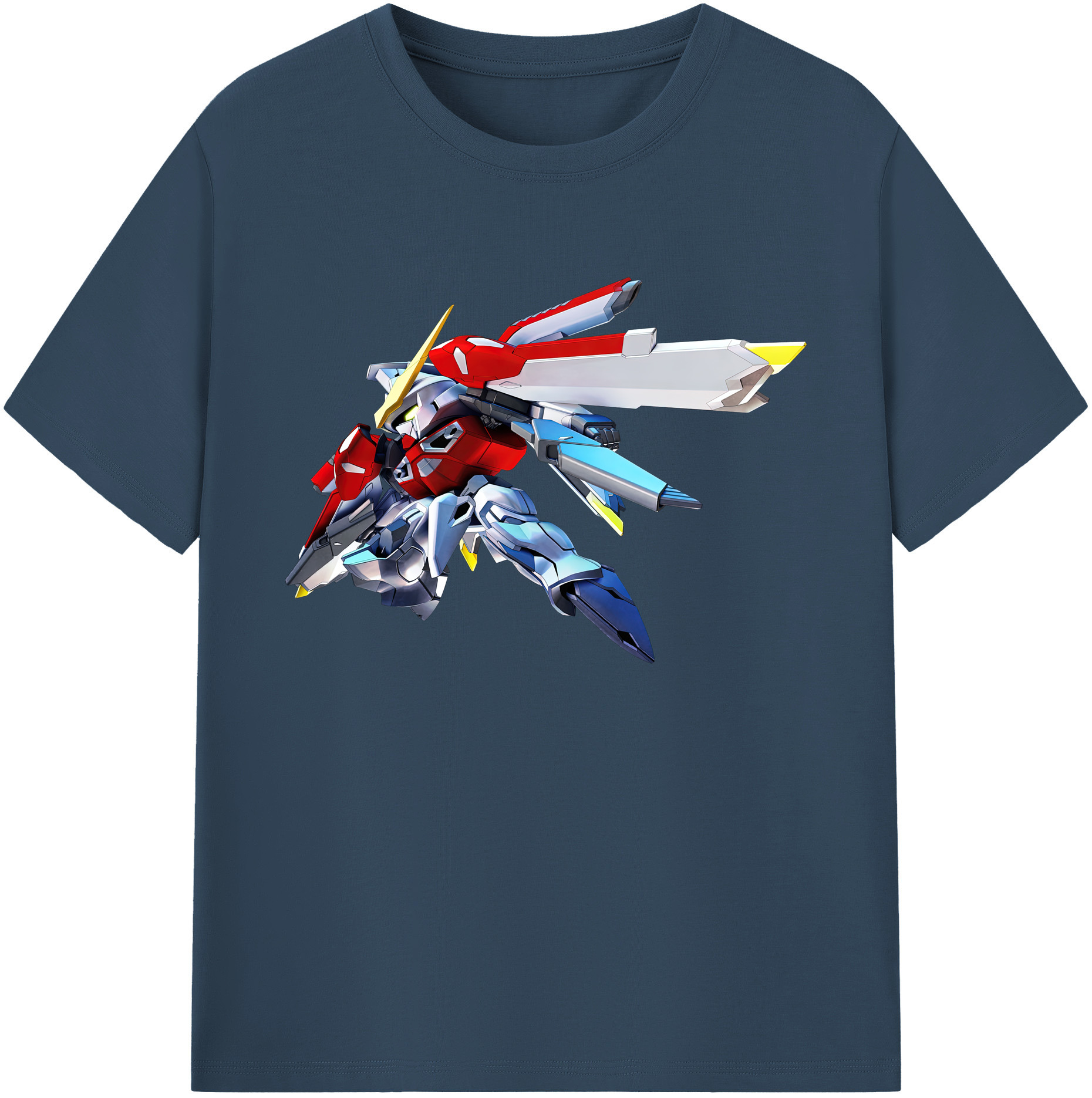 （画像用） 機動戦士ガンダム Mobile Suit Gundam 綿100％ メンズ半袖Tシャツ｜肌触りやわらか＆通気性