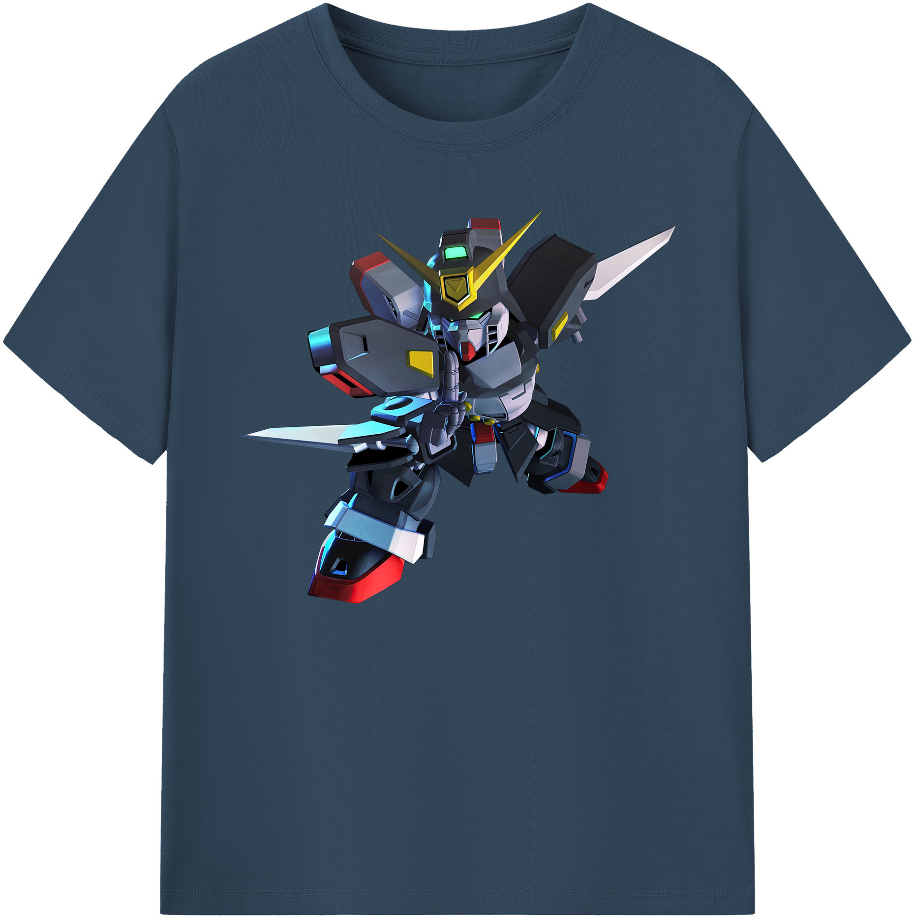 （画像用） 機動戦士ガンダム Mobile Suit Gundam 綿100％ メンズ半袖Tシャツ｜肌触りやわらか＆通気性