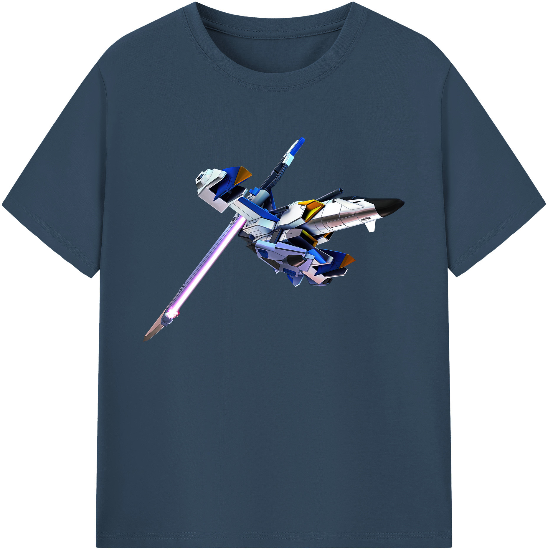 （画像用） 機動戦士ガンダム Mobile Suit Gundam 綿100％ メンズ半袖Tシャツ｜肌触りやわらか＆通気性