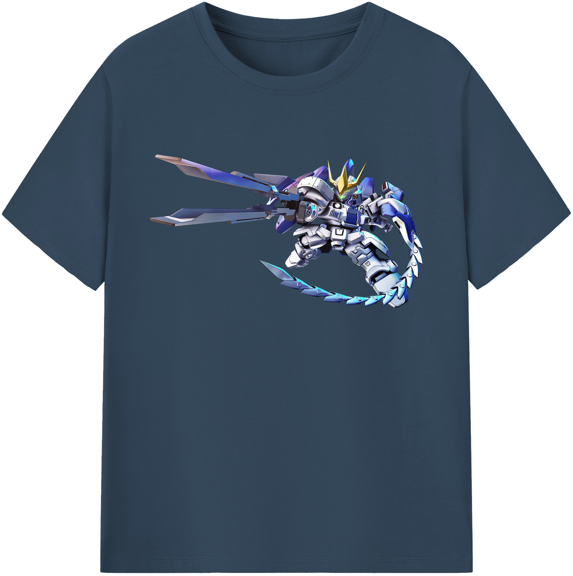 （画像用） 機動戦士ガンダム Mobile Suit Gundam 綿100％ メンズ半袖Tシャツ｜肌触りやわらか＆通気性
