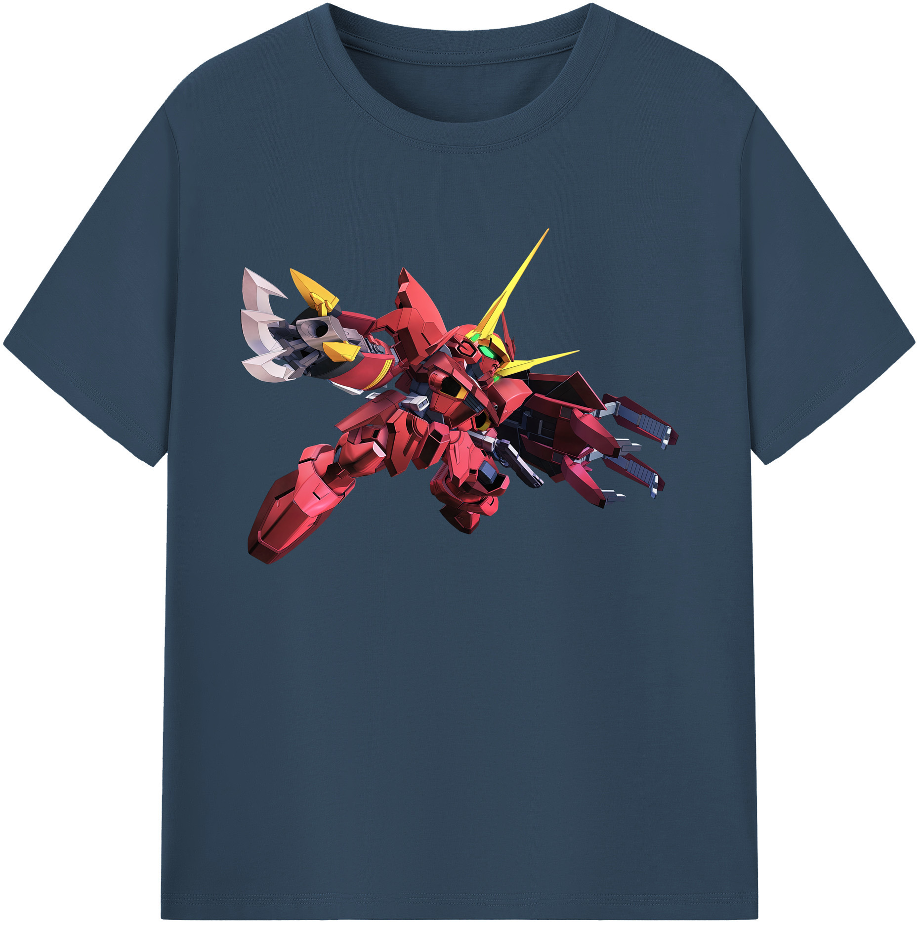 （画像用） 機動戦士ガンダム Mobile Suit Gundam 綿100％ メンズ半袖Tシャツ｜肌触りやわらか＆通気性