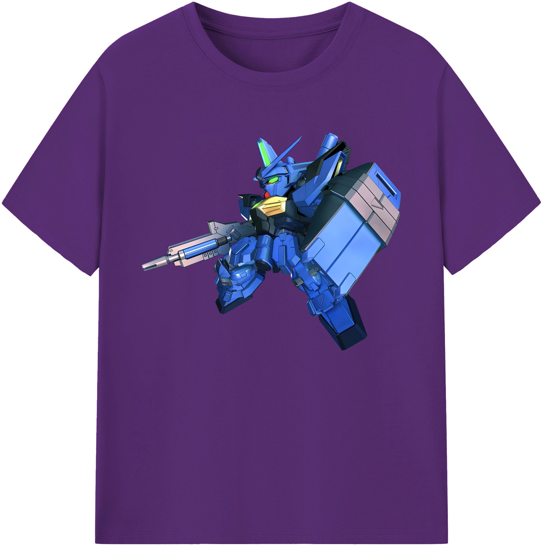 （画像用） 機動戦士ガンダム Mobile Suit Gundam 綿100％ メンズ半袖Tシャツ｜肌触りやわらか＆通気性