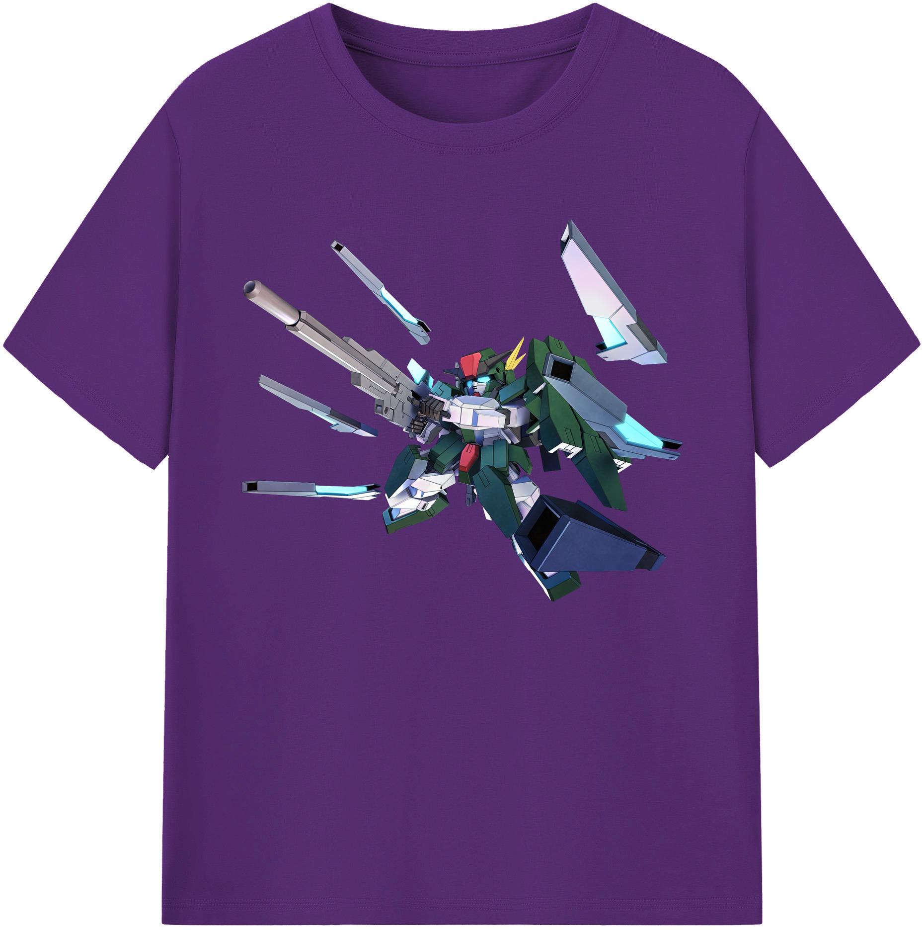 （画像用） 機動戦士ガンダム Mobile Suit Gundam 綿100％ メンズ半袖Tシャツ｜肌触りやわらか＆通気性