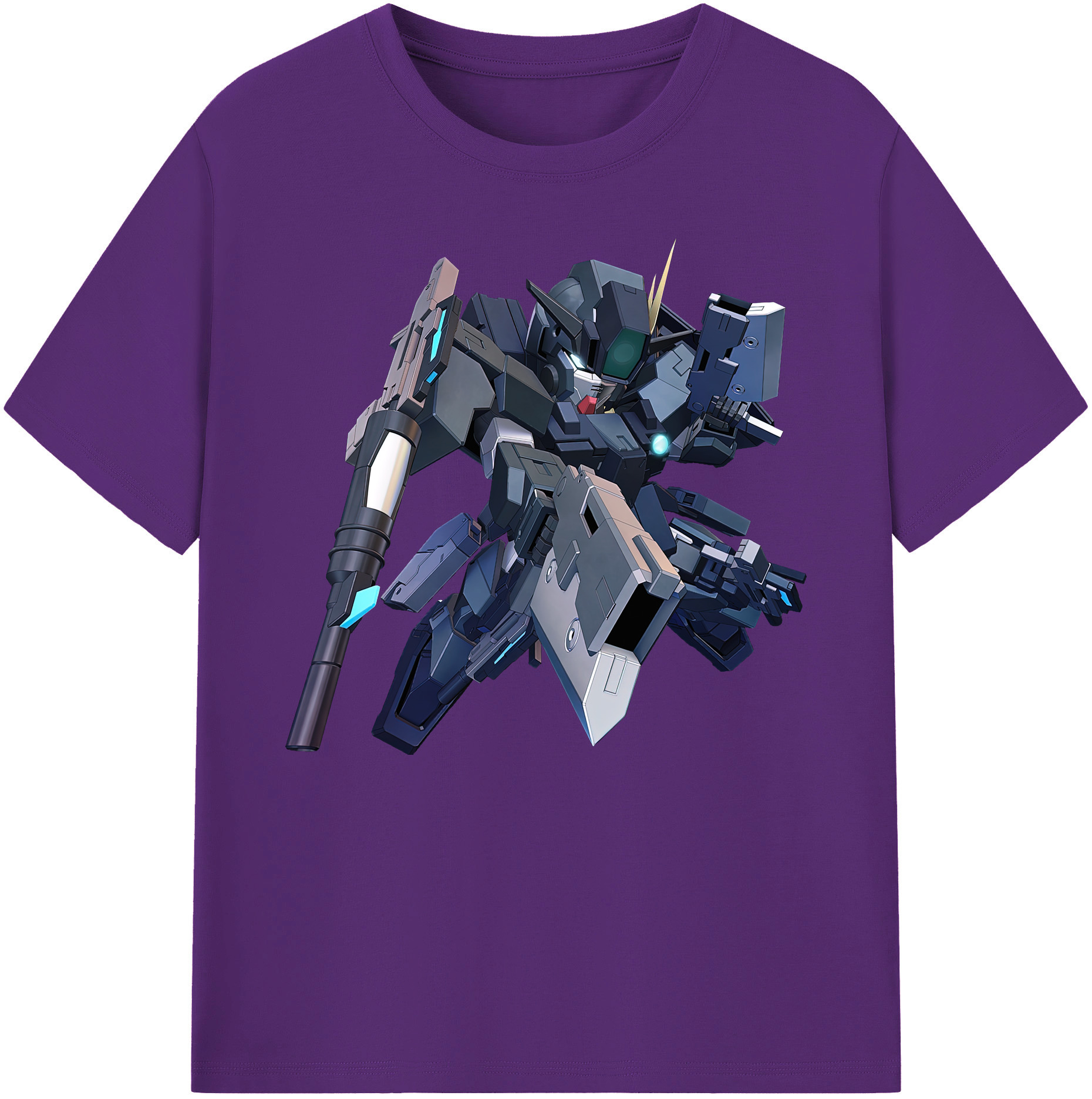 （画像用） 機動戦士ガンダム Mobile Suit Gundam 綿100％ メンズ半袖Tシャツ｜肌触りやわらか＆通気性