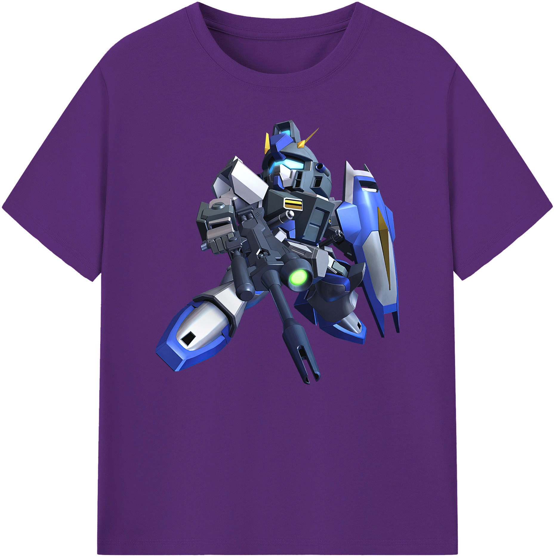 （画像用） 機動戦士ガンダム Mobile Suit Gundam 綿100％ メンズ半袖Tシャツ｜肌触りやわらか＆通気性
