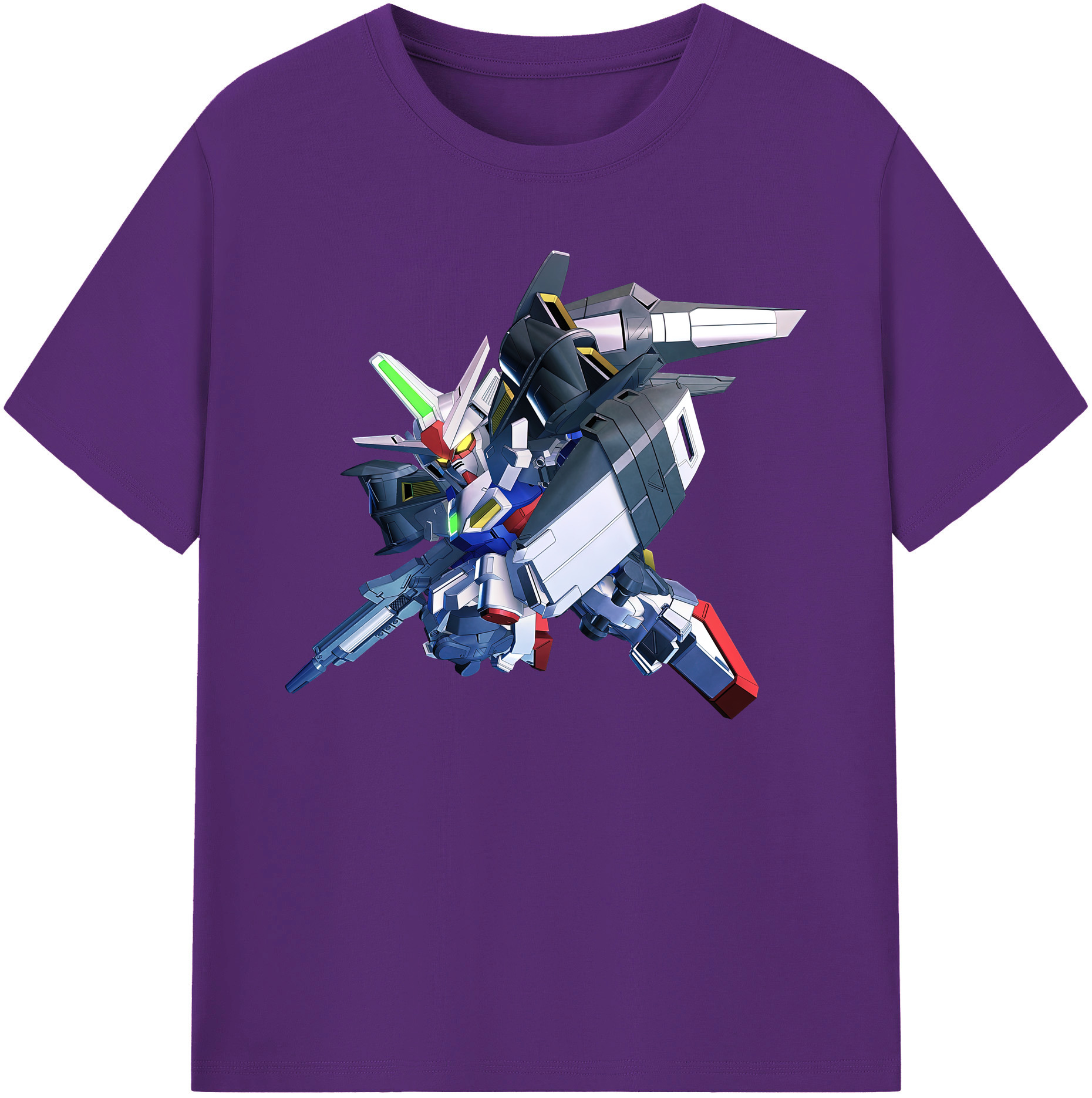 （画像用） 機動戦士ガンダム Mobile Suit Gundam 綿100％ メンズ半袖Tシャツ｜肌触りやわらか＆通気性