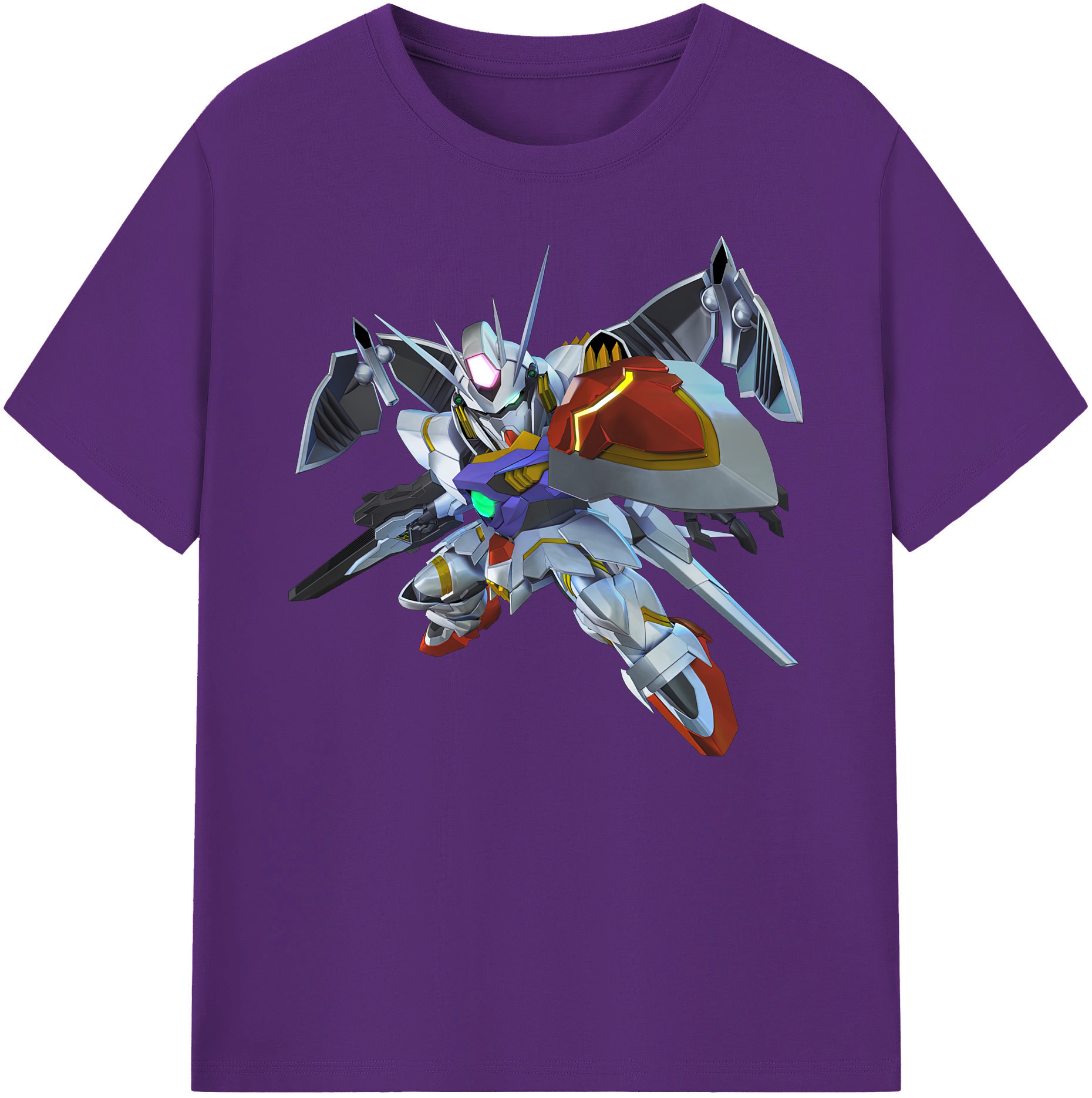 （画像用） 機動戦士ガンダム Mobile Suit Gundam 綿100％ メンズ半袖Tシャツ｜肌触りやわらか＆通気性