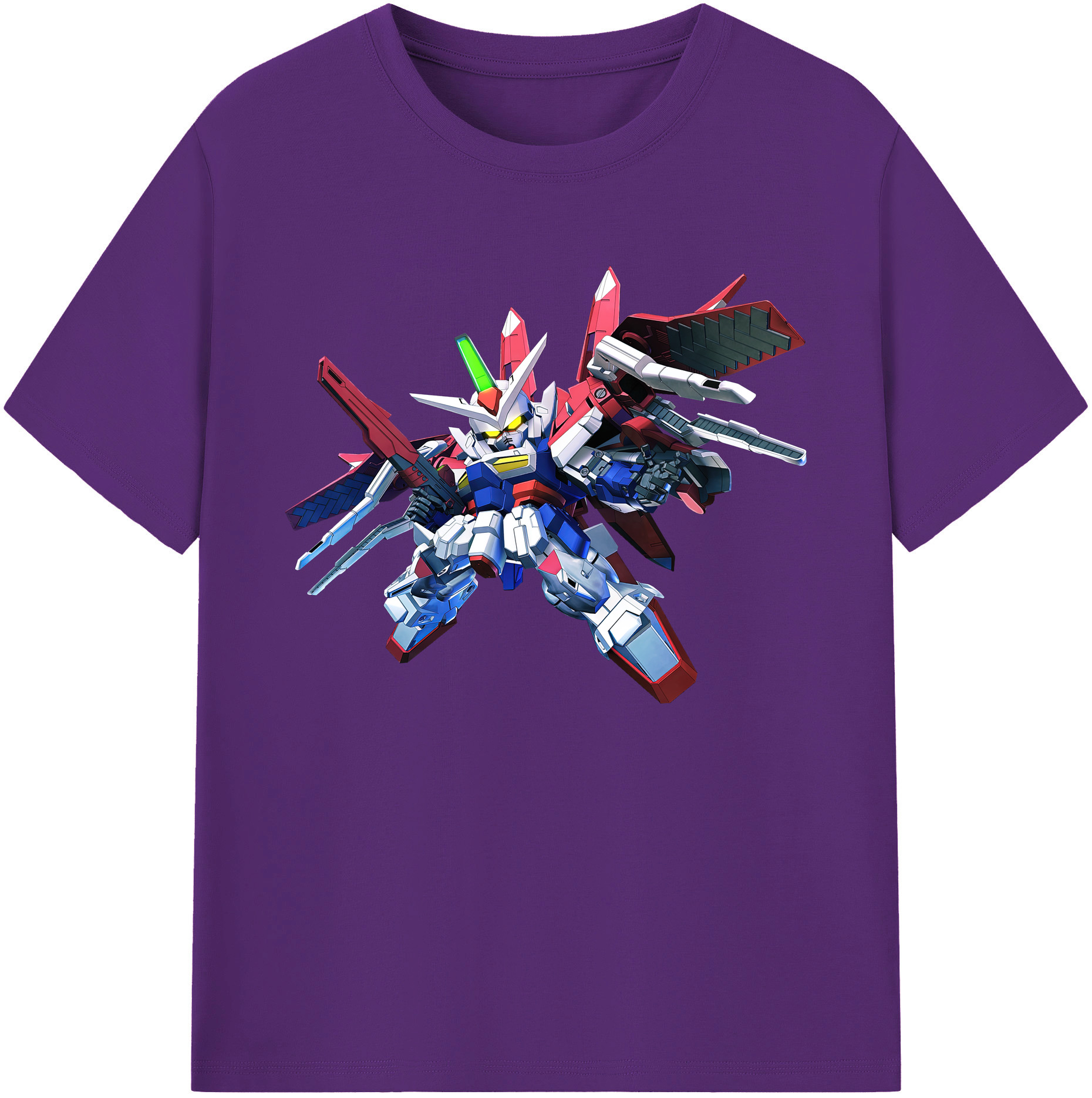 （画像用） 機動戦士ガンダム Mobile Suit Gundam 綿100％ メンズ半袖Tシャツ｜肌触りやわらか＆通気性