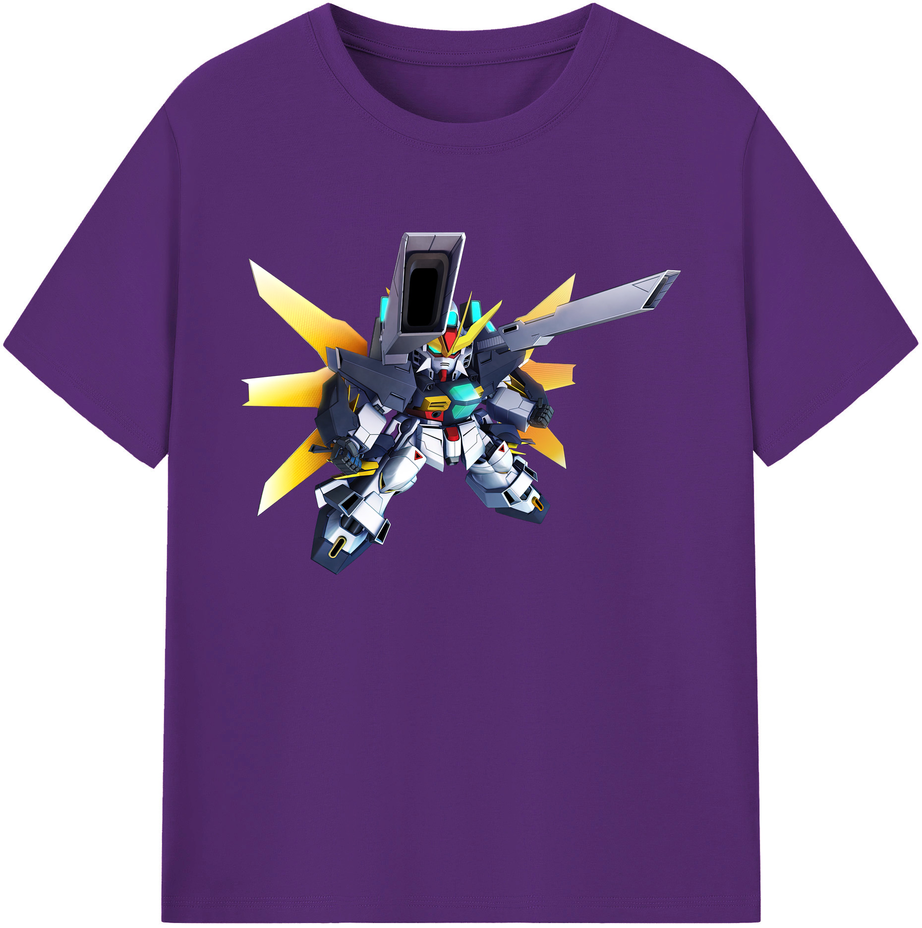 （画像用） 機動戦士ガンダム Mobile Suit Gundam 綿100％ メンズ半袖Tシャツ｜肌触りやわらか＆通気性
