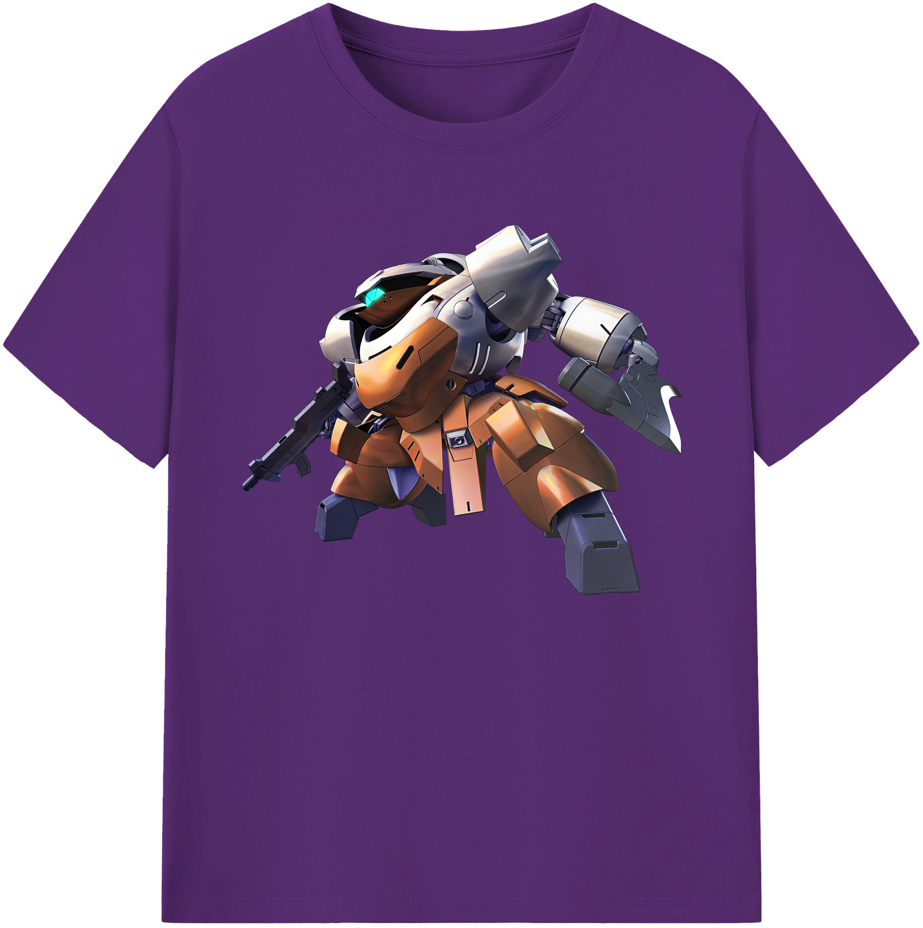 （画像用） 機動戦士ガンダム Mobile Suit Gundam 綿100％ メンズ半袖Tシャツ｜肌触りやわらか＆通気性