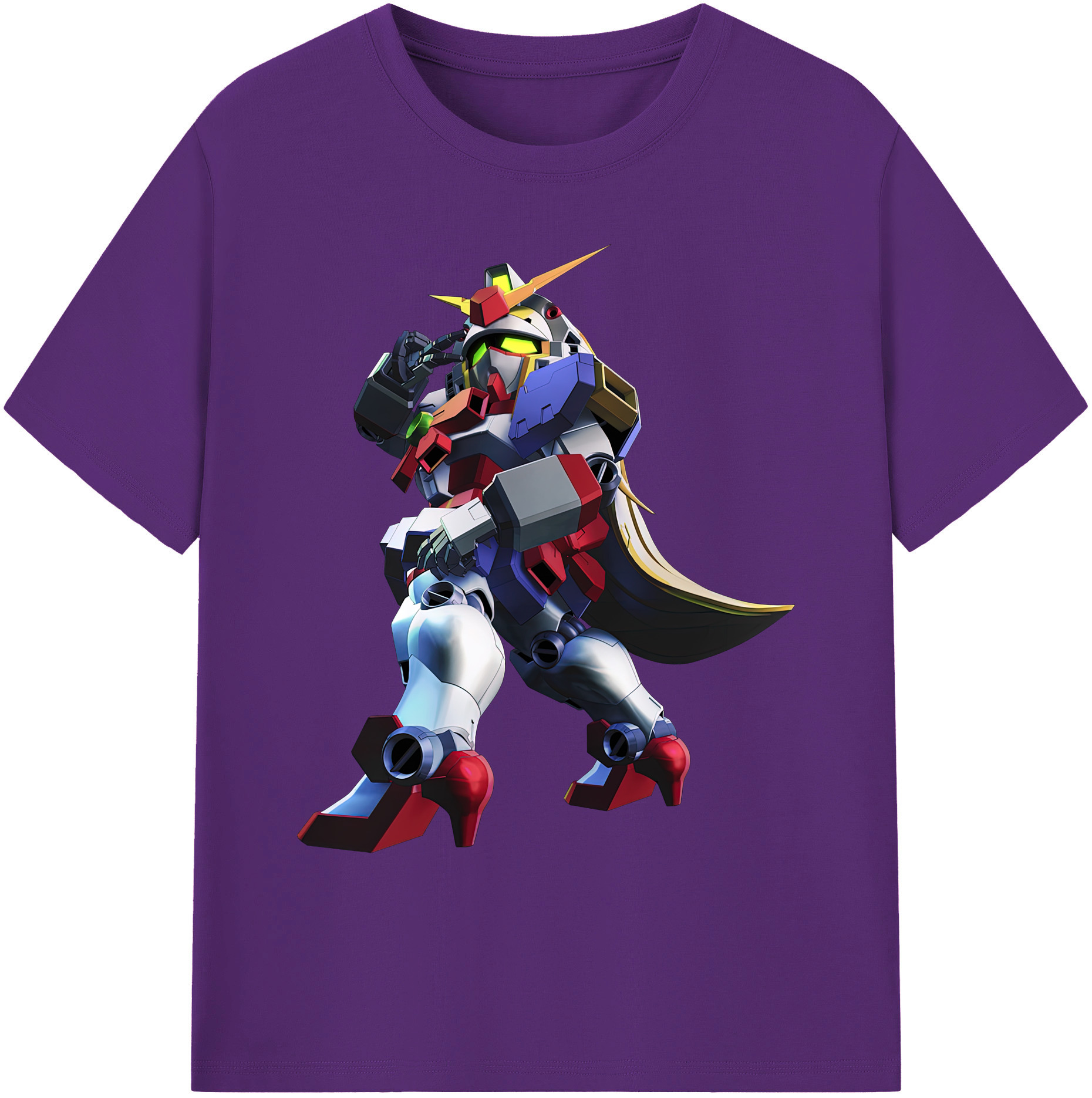 （画像用） 機動戦士ガンダム Mobile Suit Gundam 綿100％ メンズ半袖Tシャツ｜肌触りやわらか＆通気性