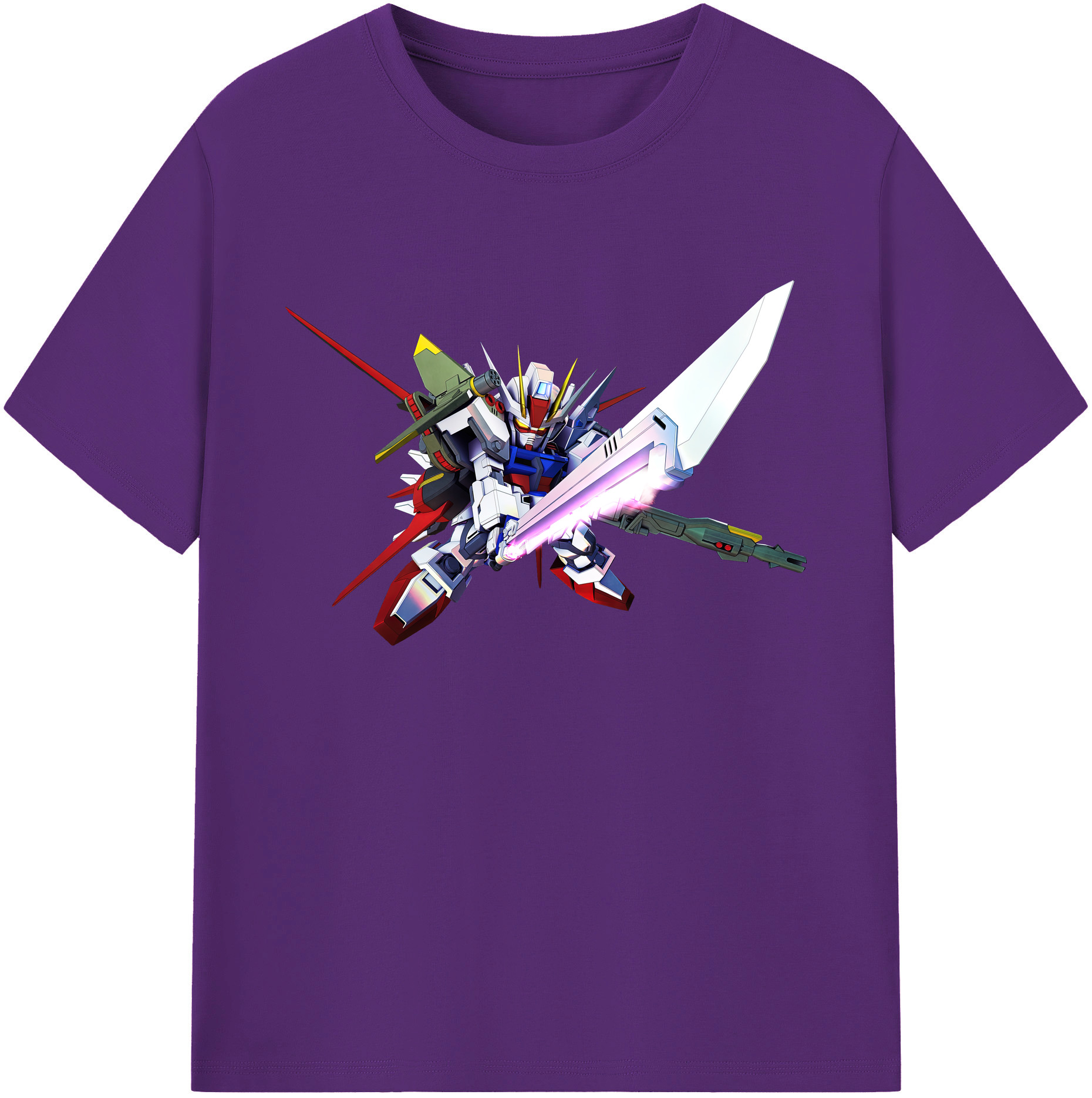（画像用） 機動戦士ガンダム Mobile Suit Gundam 綿100％ メンズ半袖Tシャツ｜肌触りやわらか＆通気性