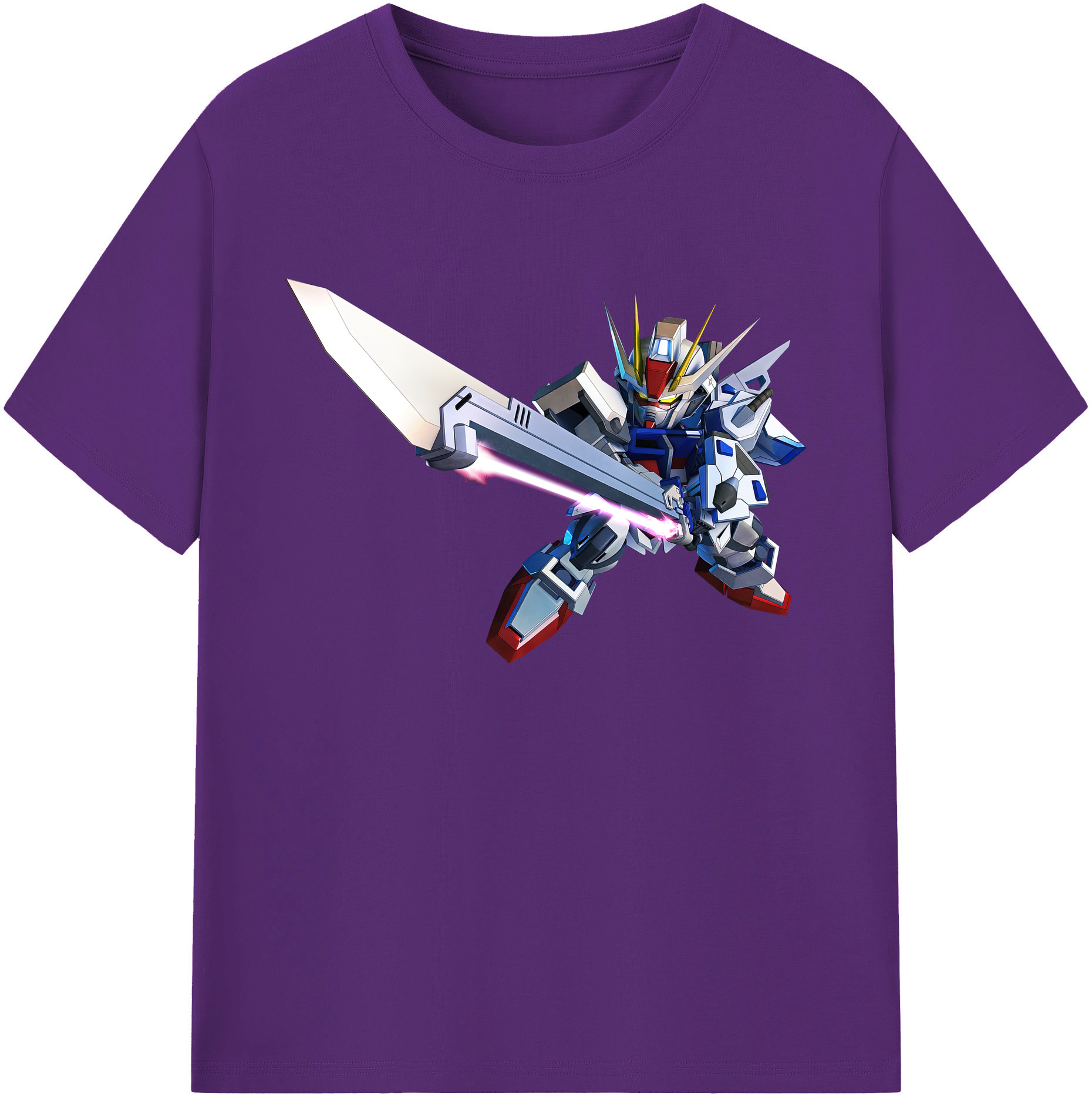 （画像用） 機動戦士ガンダム Mobile Suit Gundam 綿100％ メンズ半袖Tシャツ｜肌触りやわらか＆通気性