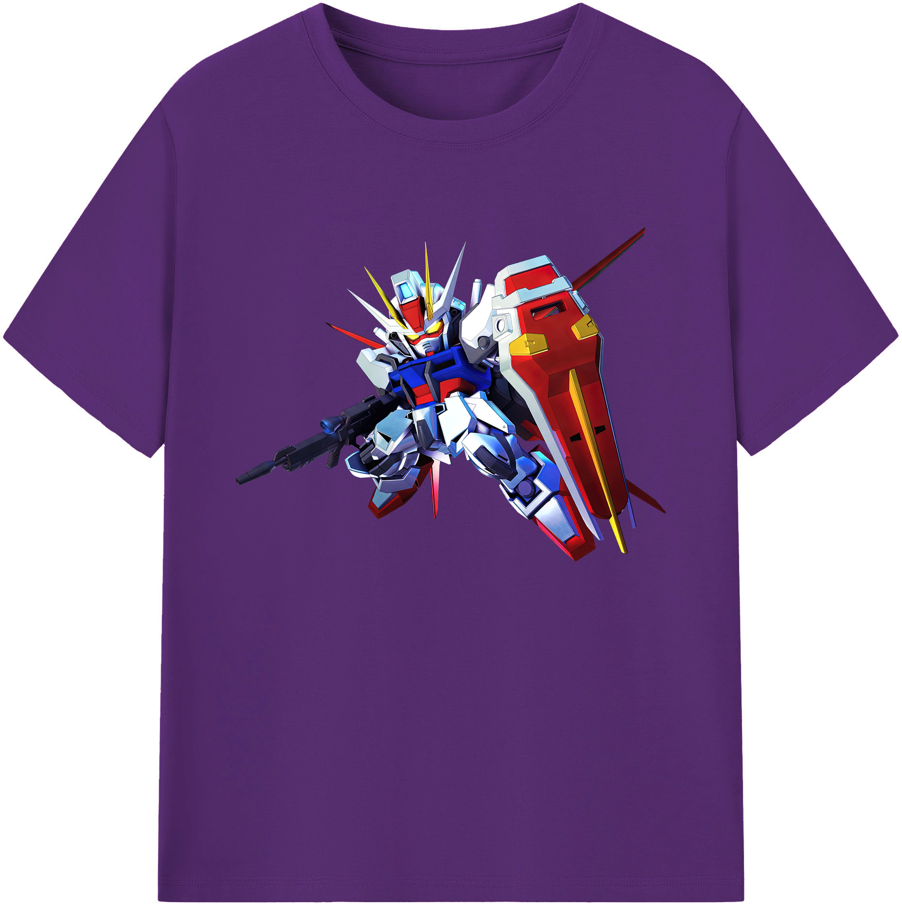 （画像用） 機動戦士ガンダム Mobile Suit Gundam 綿100％ メンズ半袖Tシャツ｜肌触りやわらか＆通気性