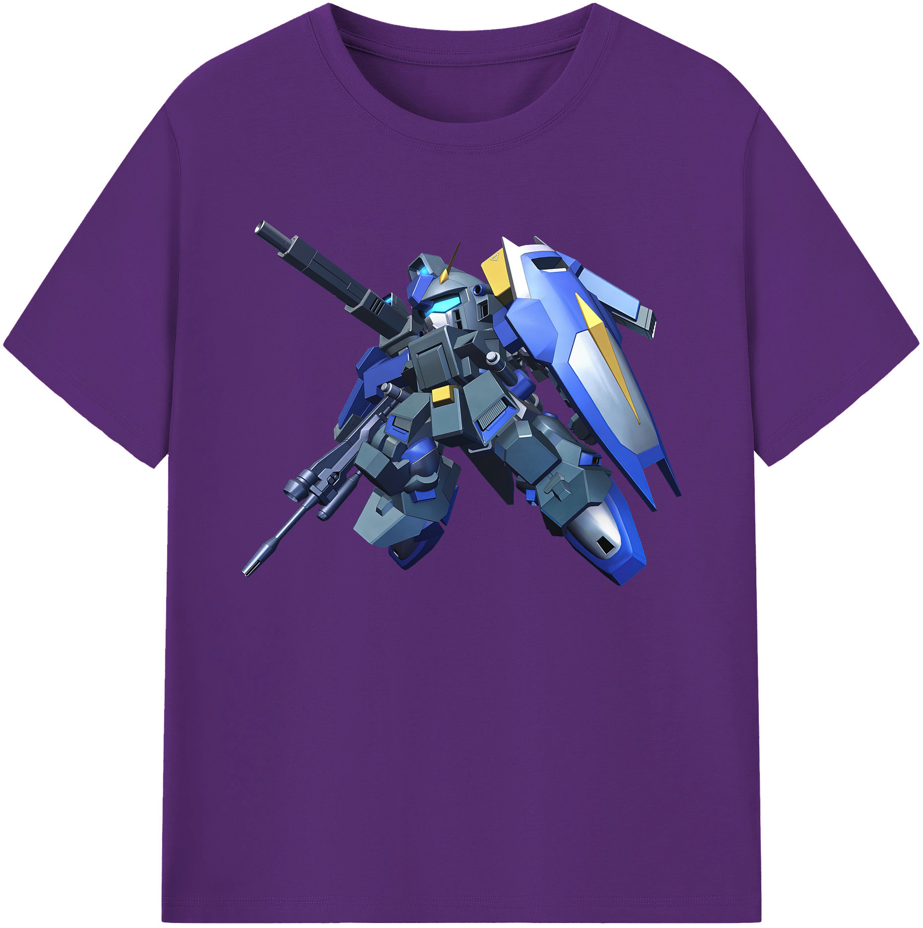 （画像用） 機動戦士ガンダム Mobile Suit Gundam 綿100％ メンズ半袖Tシャツ｜肌触りやわらか＆通気性