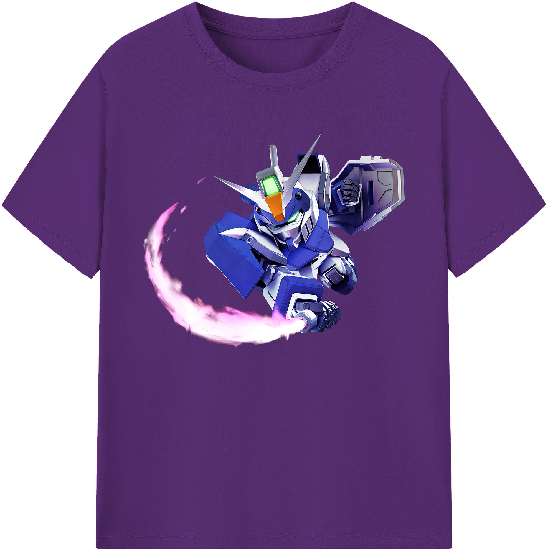 （画像用） 機動戦士ガンダム Mobile Suit Gundam 綿100％ メンズ半袖Tシャツ｜肌触りやわらか＆通気性