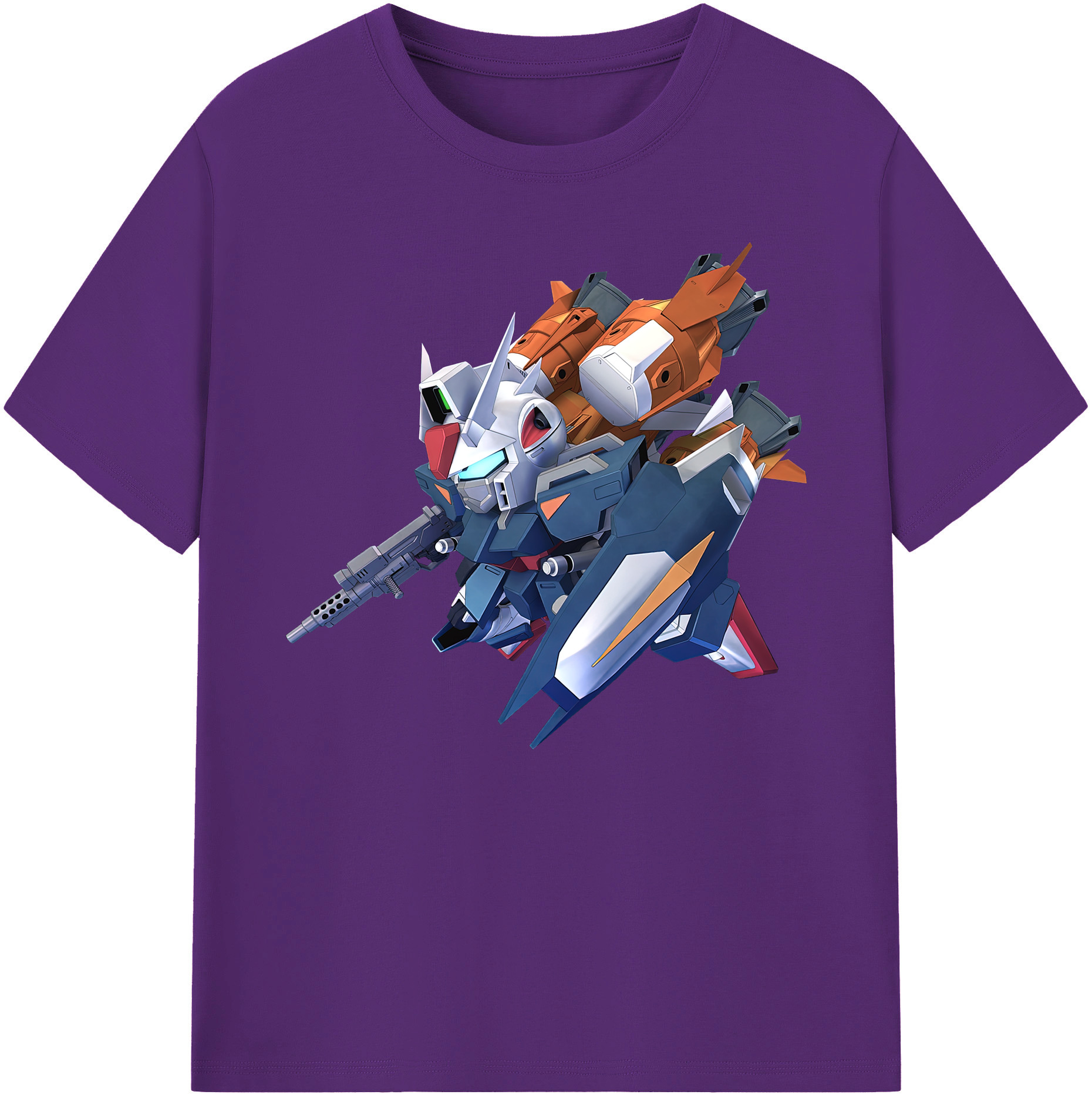 （画像用） 機動戦士ガンダム Mobile Suit Gundam 綿100％ メンズ半袖Tシャツ｜肌触りやわらか＆通気性