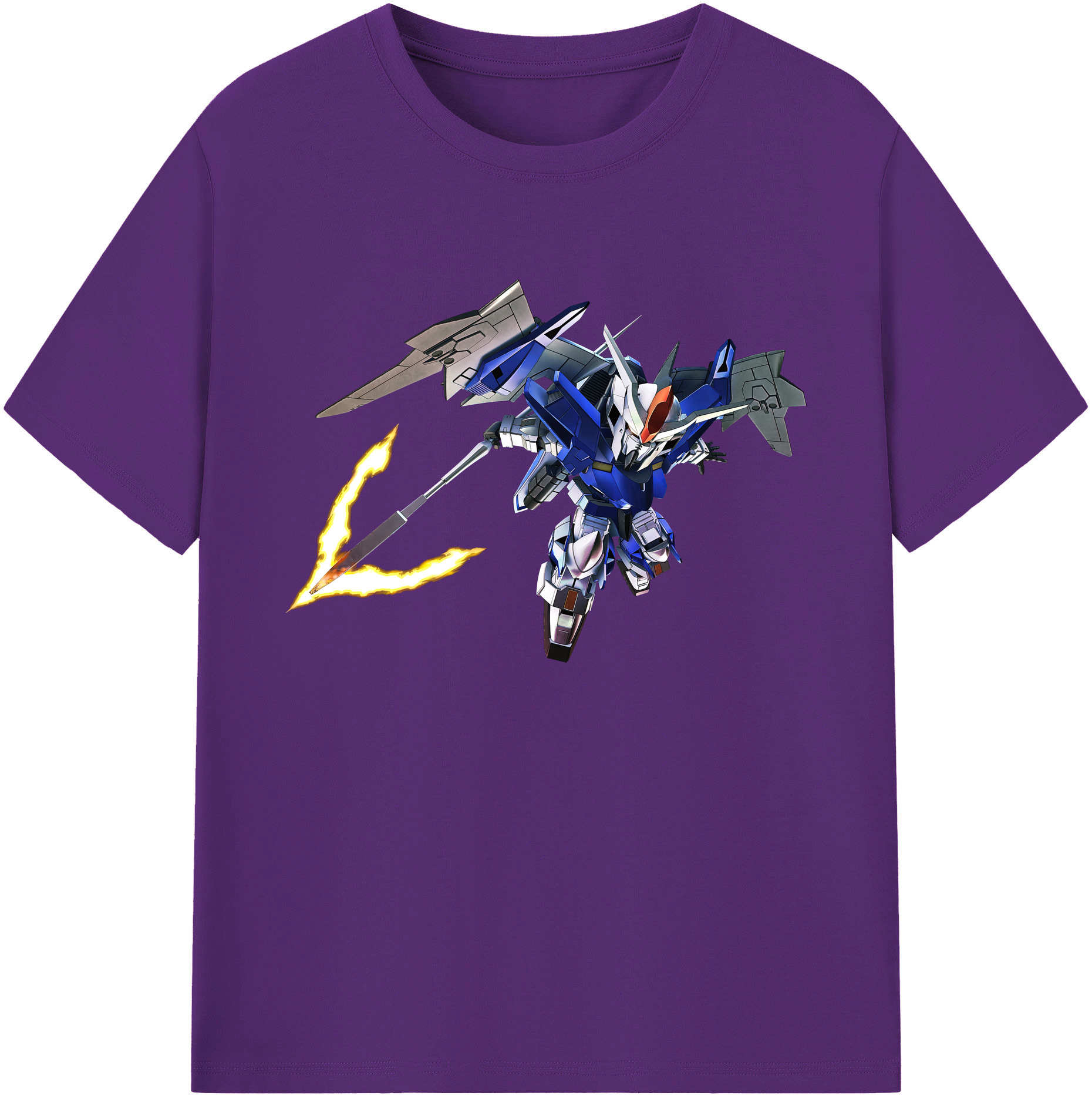 （画像用） 機動戦士ガンダム Mobile Suit Gundam 綿100％ メンズ半袖Tシャツ｜肌触りやわらか＆通気性