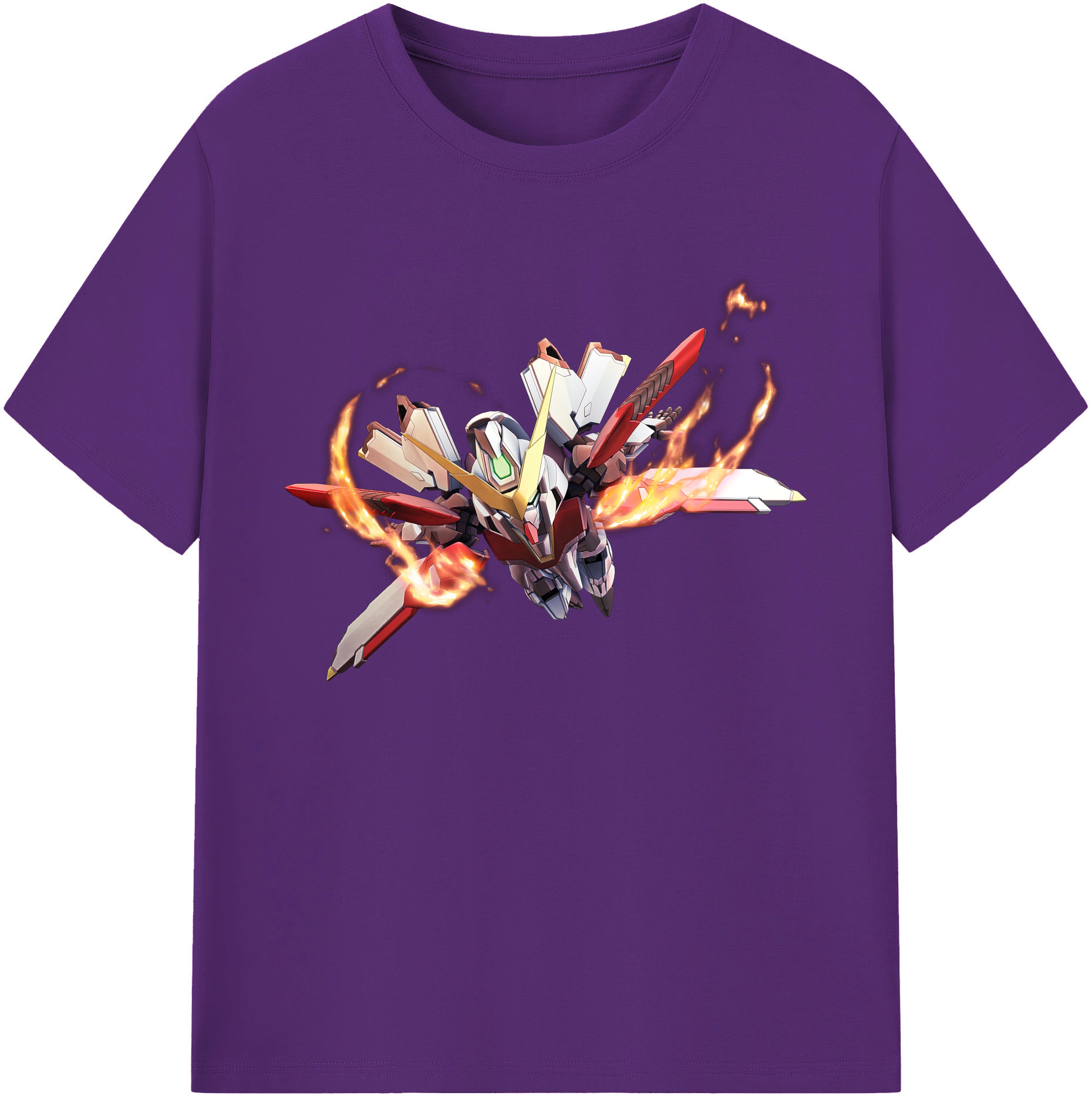 （画像用） 機動戦士ガンダム Mobile Suit Gundam 綿100％ メンズ半袖Tシャツ｜肌触りやわらか＆通気性