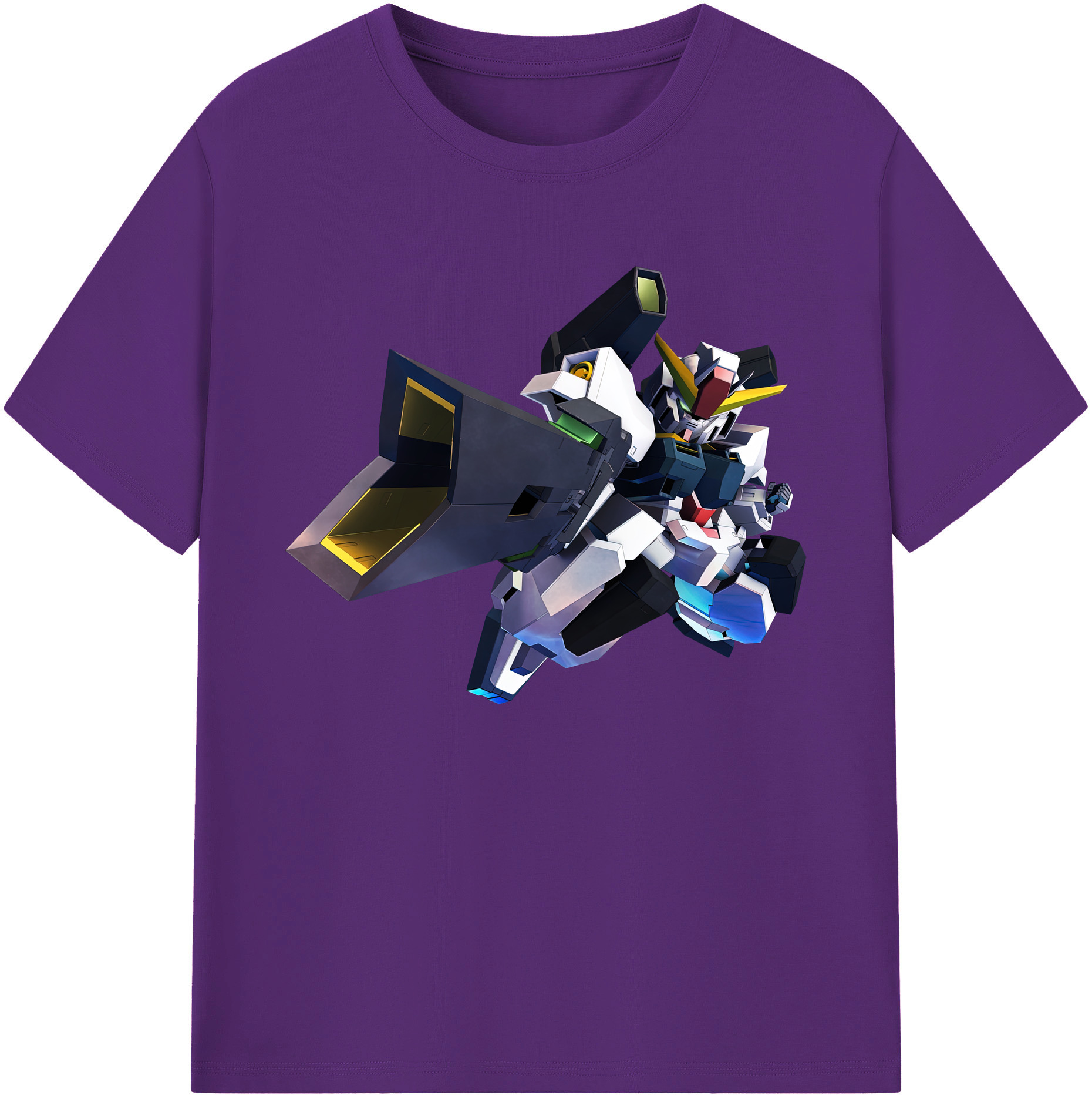 （画像用） 機動戦士ガンダム Mobile Suit Gundam 綿100％ メンズ半袖Tシャツ｜肌触りやわらか＆通気性