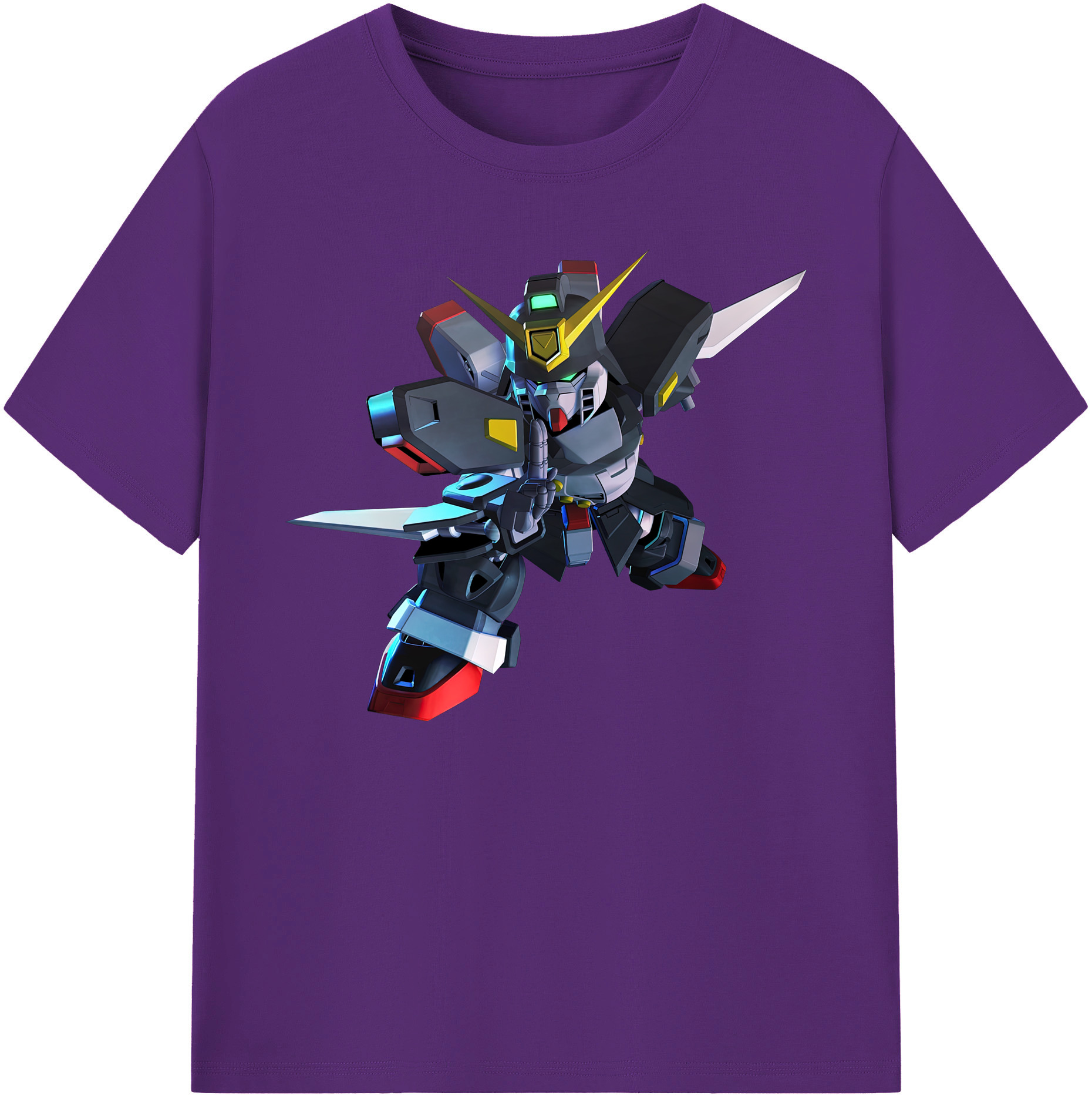 （画像用） 機動戦士ガンダム Mobile Suit Gundam 綿100％ メンズ半袖Tシャツ｜肌触りやわらか＆通気性