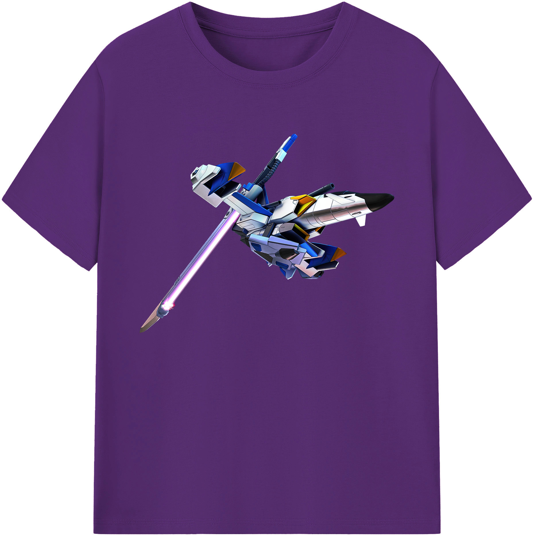（画像用） 機動戦士ガンダム Mobile Suit Gundam 綿100％ メンズ半袖Tシャツ｜肌触りやわらか＆通気性