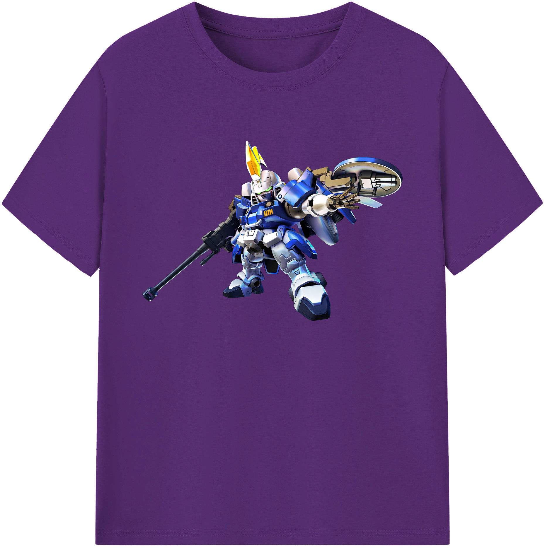 （画像用） 機動戦士ガンダム Mobile Suit Gundam 綿100％ メンズ半袖Tシャツ｜肌触りやわらか＆通気性