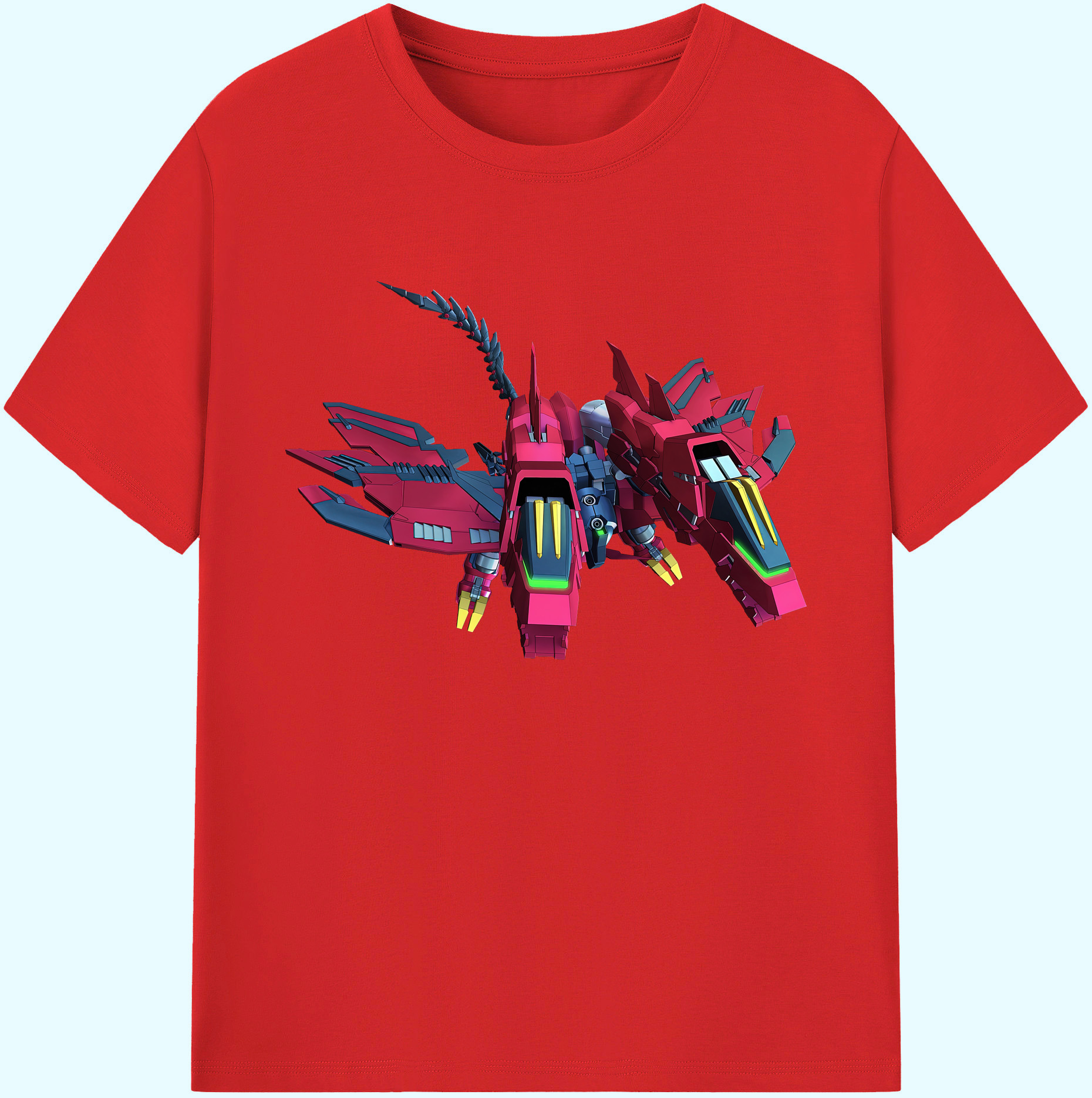 （画像用） 機動戦士ガンダム Mobile Suit Gundam 綿100％ メンズ半袖Tシャツ｜肌触りやわらか＆通気性